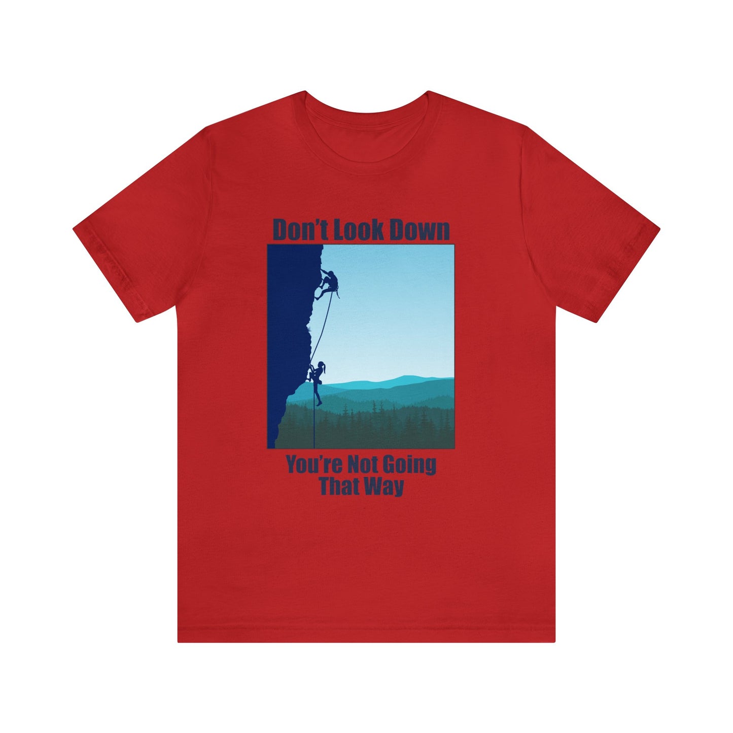 Don't Look Down Short Sleeve Tee Light