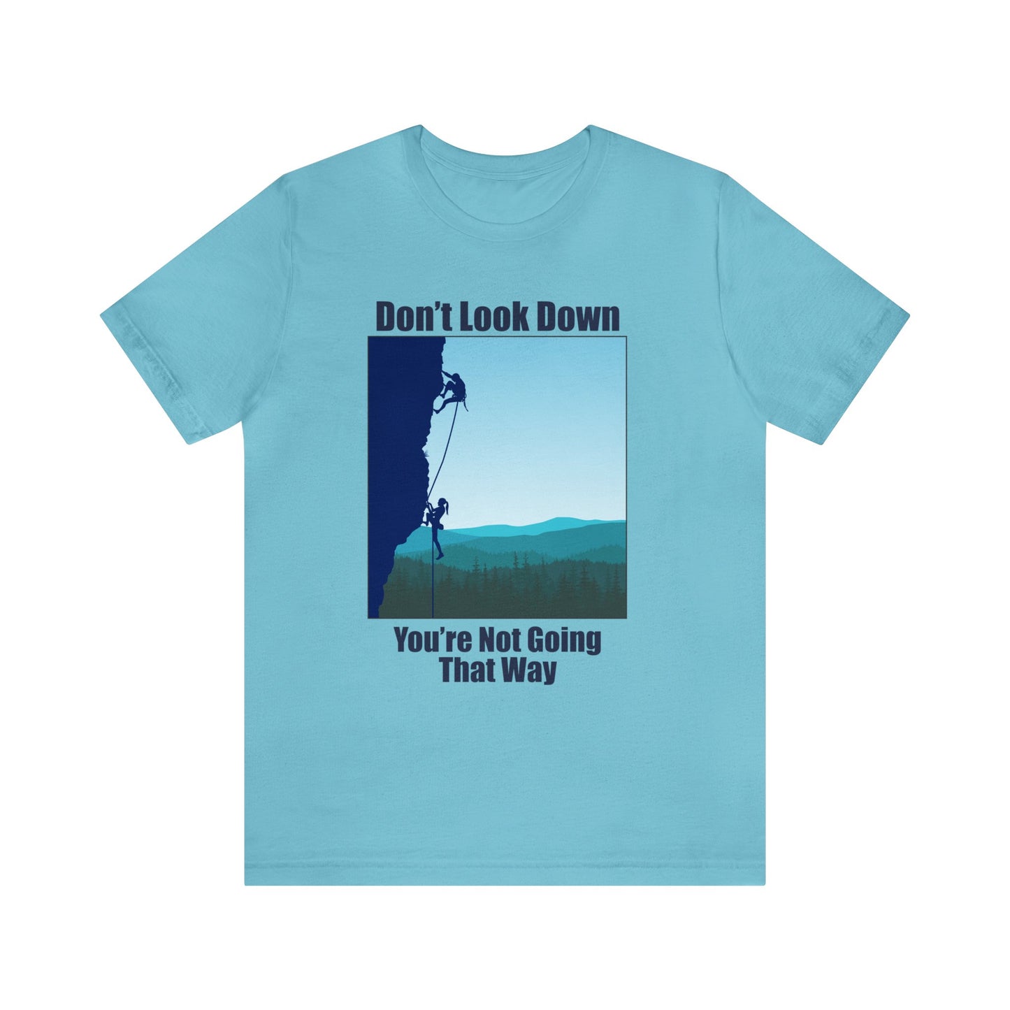 Don't Look Down Short Sleeve Tee Light