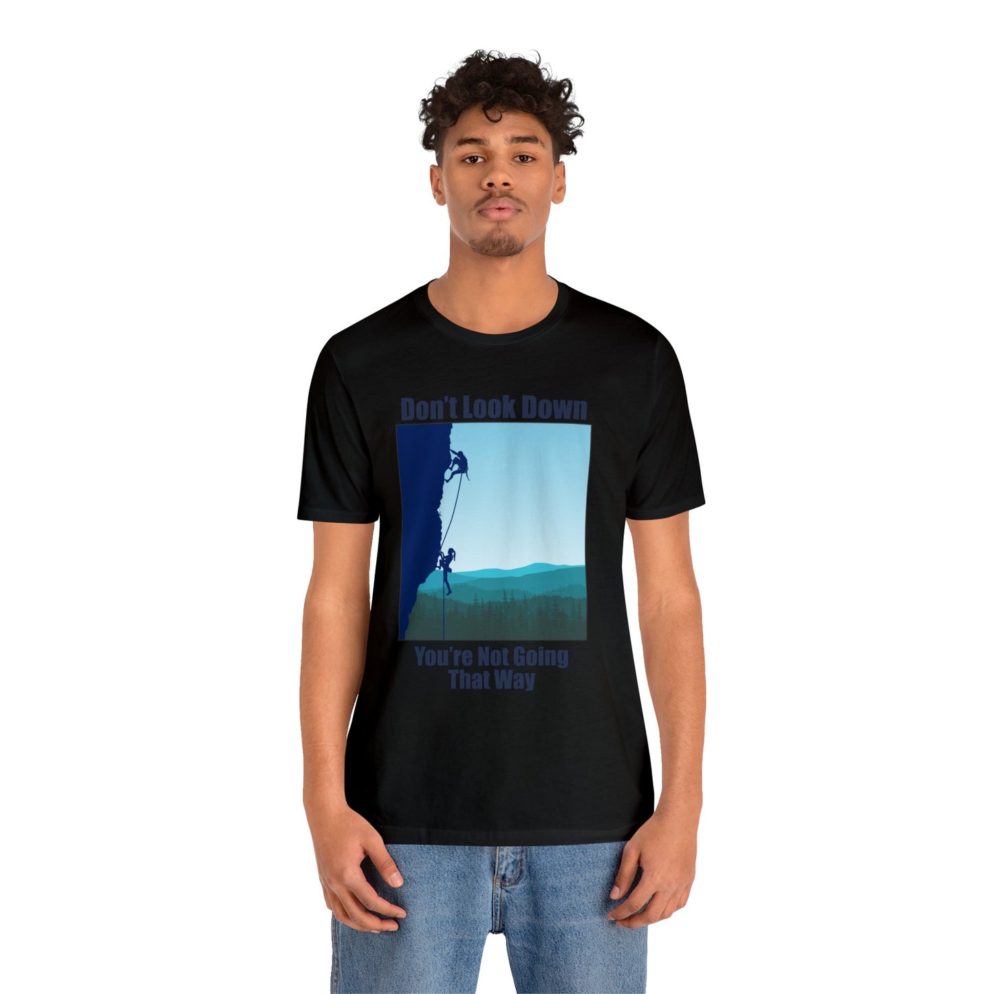 Don't Look Down Short Sleeve Tee Light