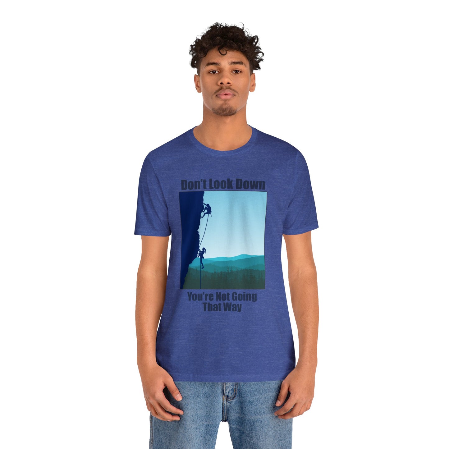 Don't Look Down Short Sleeve Tee Light