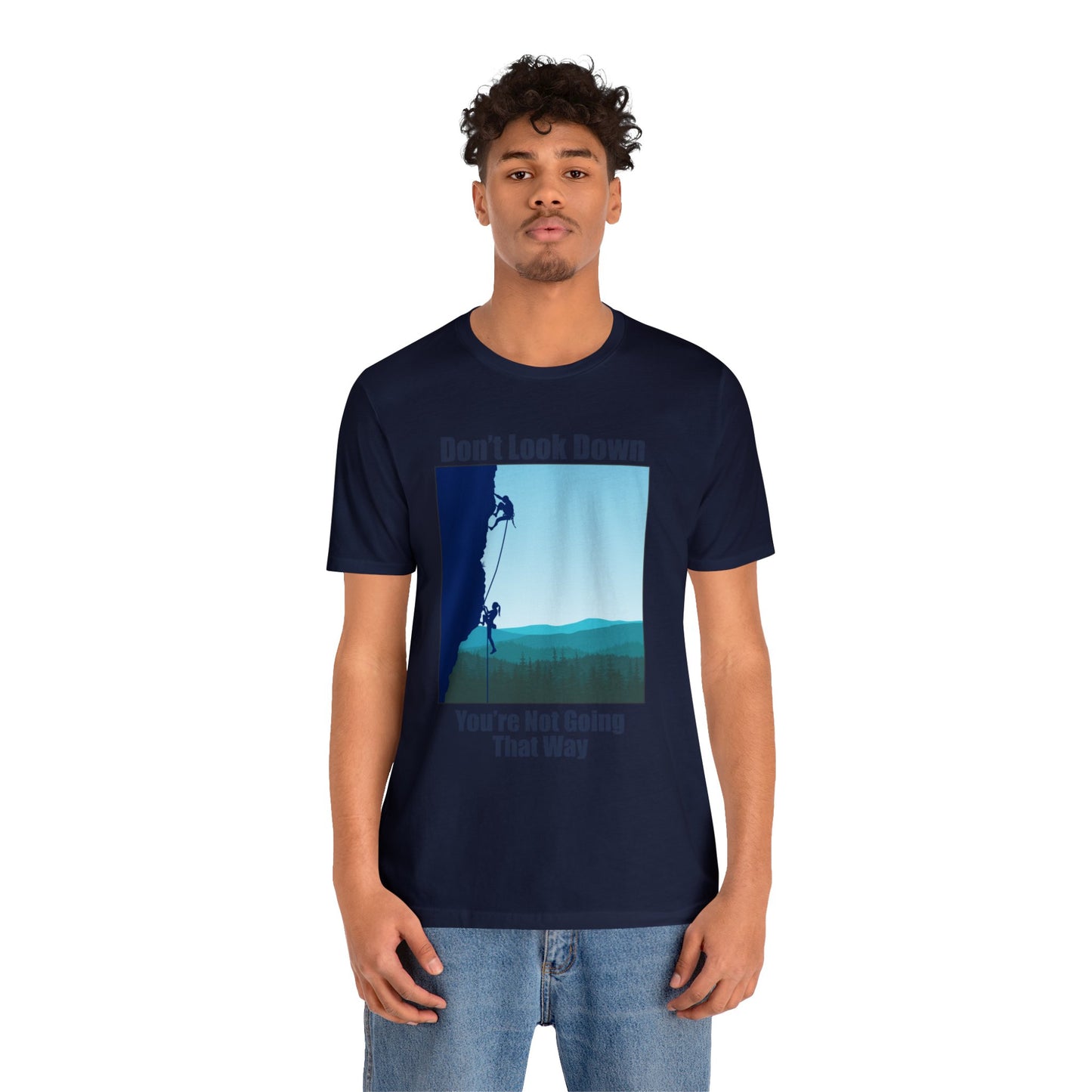 Don't Look Down Short Sleeve Tee Light