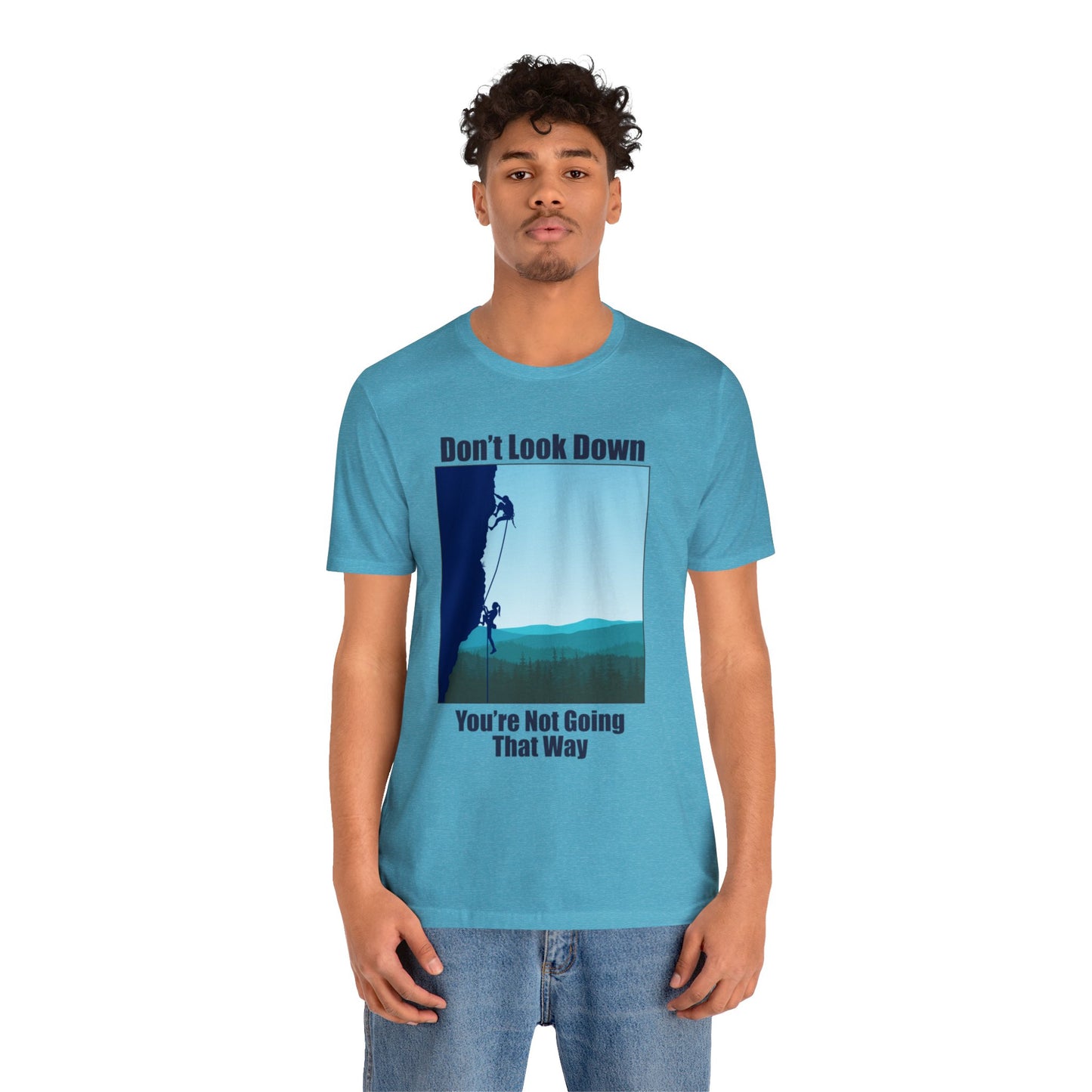 Don't Look Down Short Sleeve Tee Light