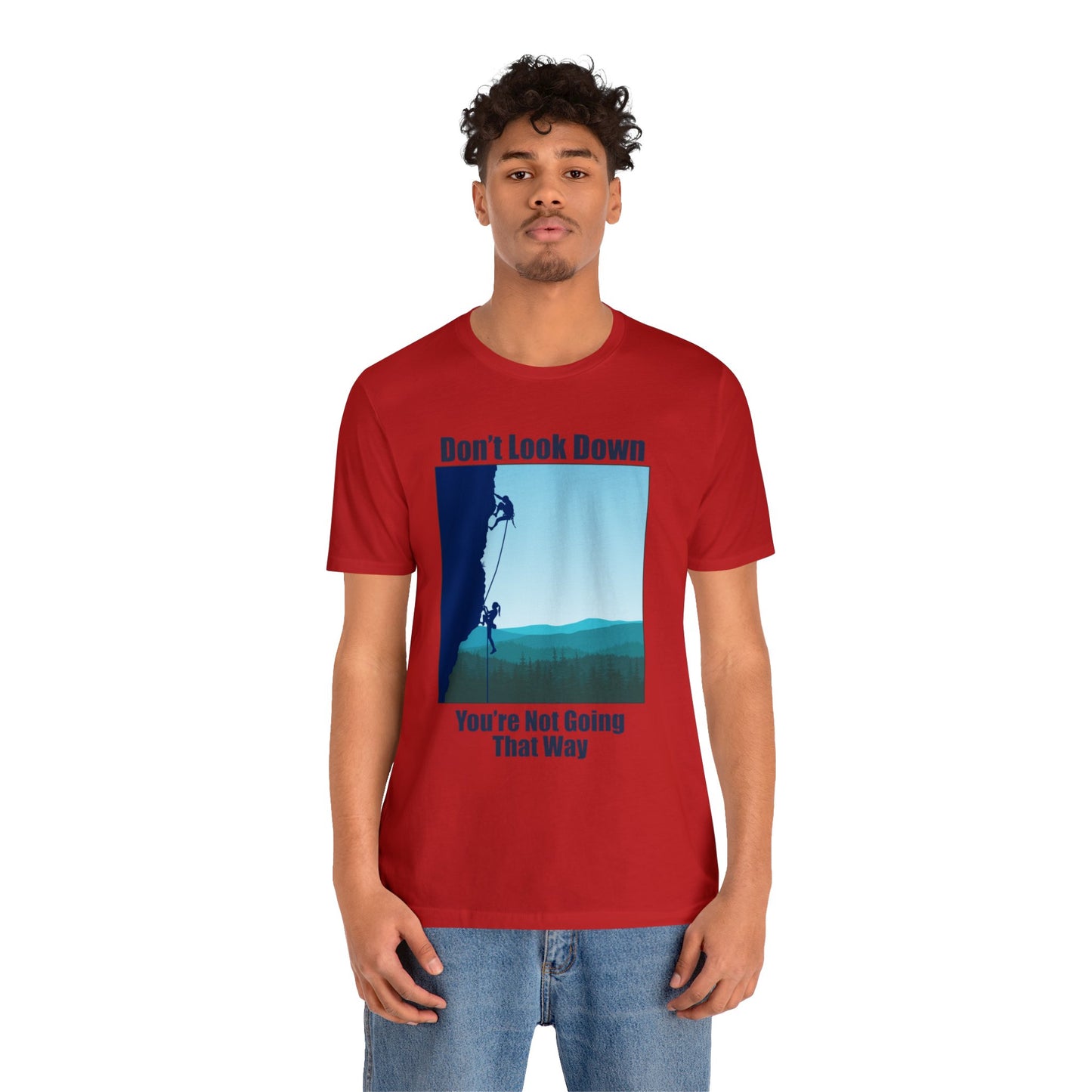 Don't Look Down Short Sleeve Tee Light