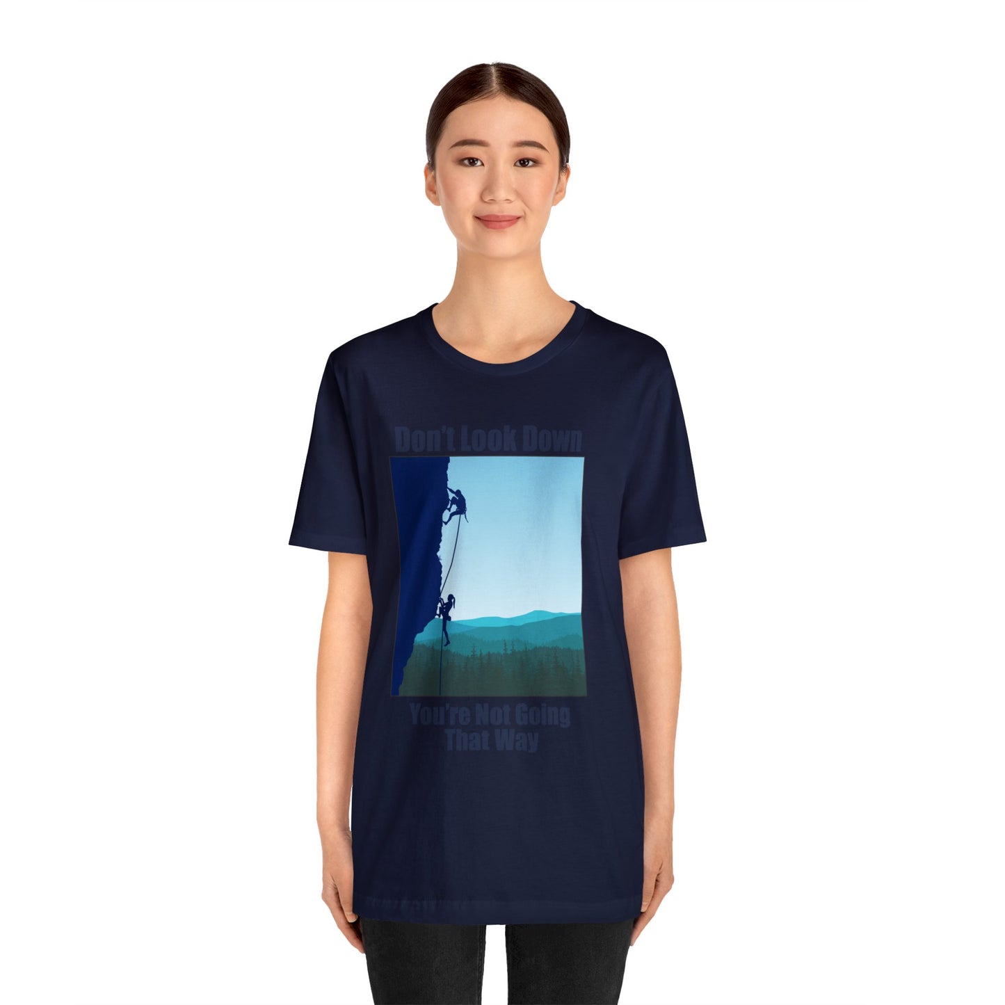 Don't Look Down Short Sleeve Tee Light
