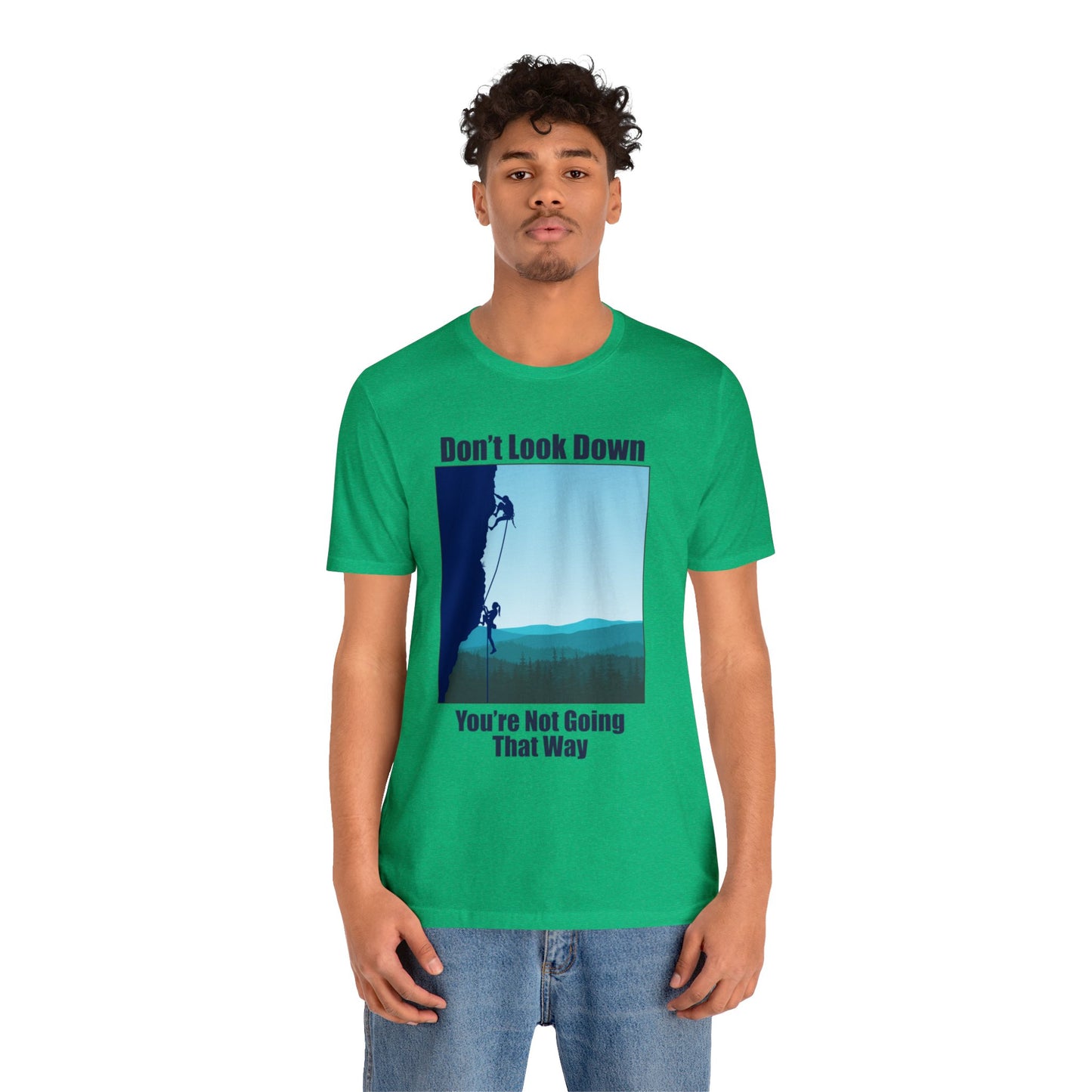 Don't Look Down Short Sleeve Tee Light