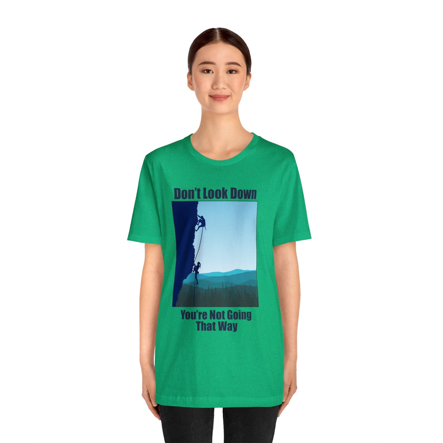 Don't Look Down Short Sleeve Tee Light