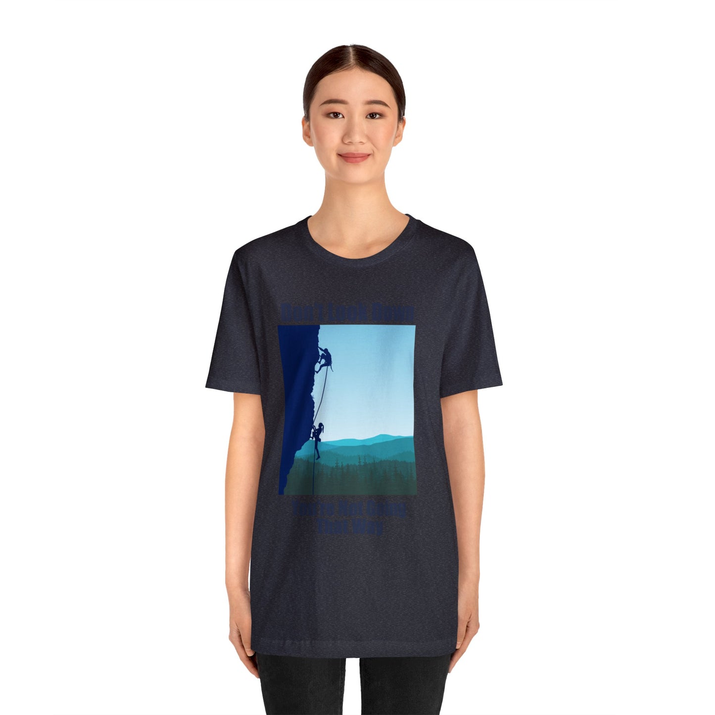 Don't Look Down Short Sleeve Tee Light