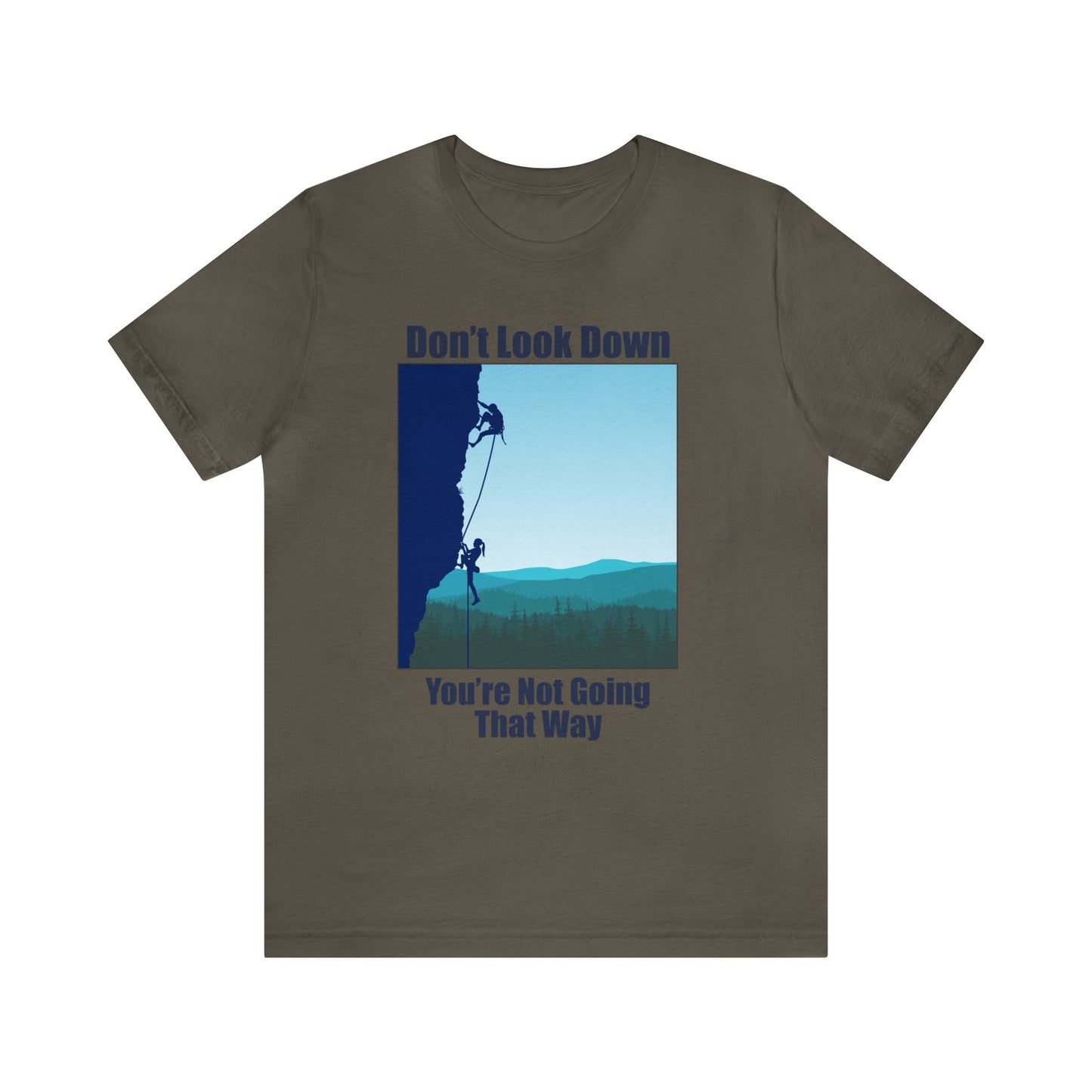 Don't Look Down Short Sleeve Tee Light