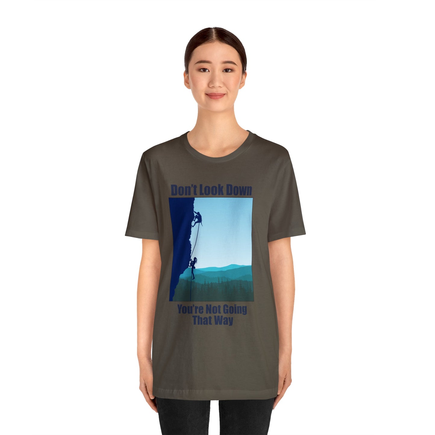 Don't Look Down Short Sleeve Tee Light