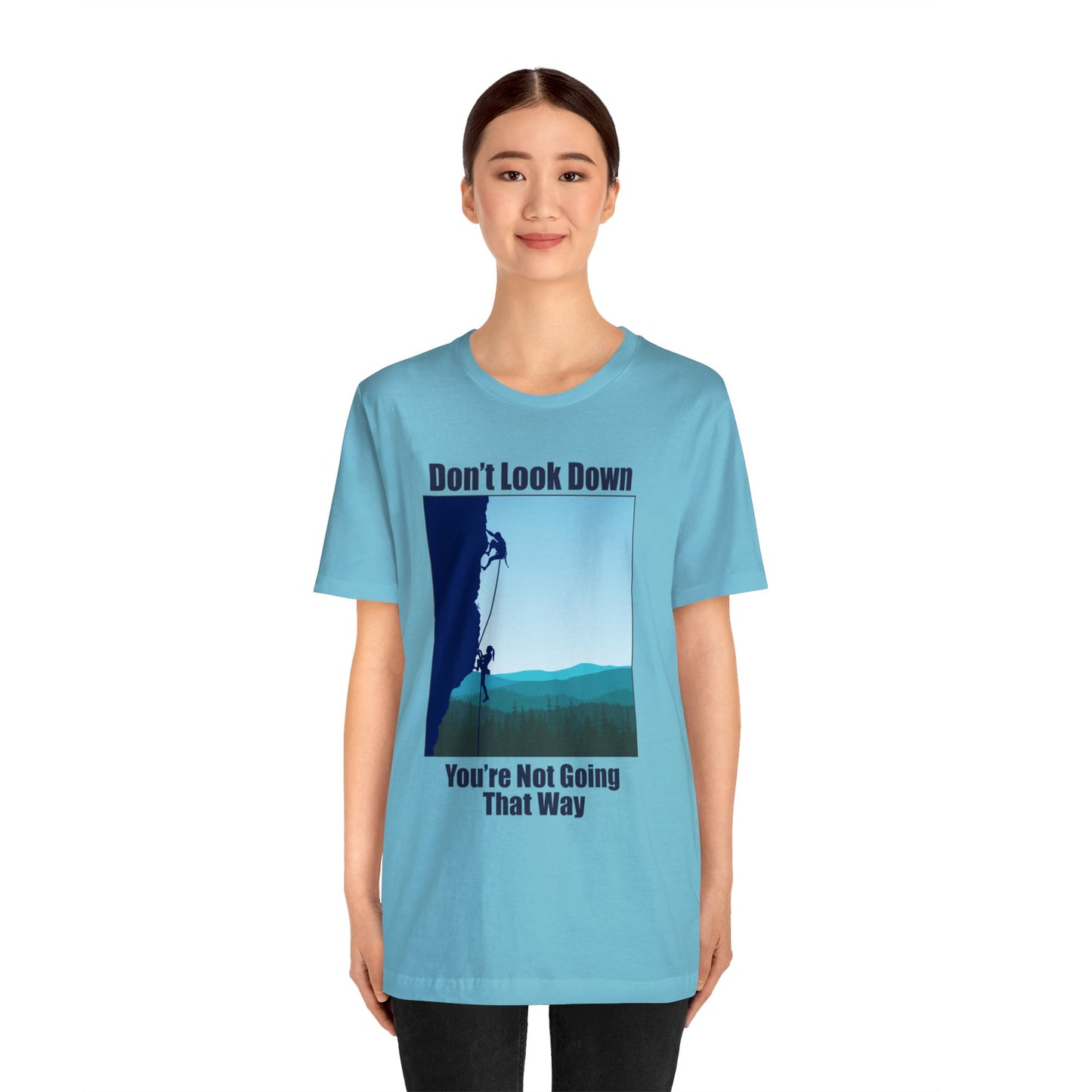Don't Look Down Short Sleeve Tee Light