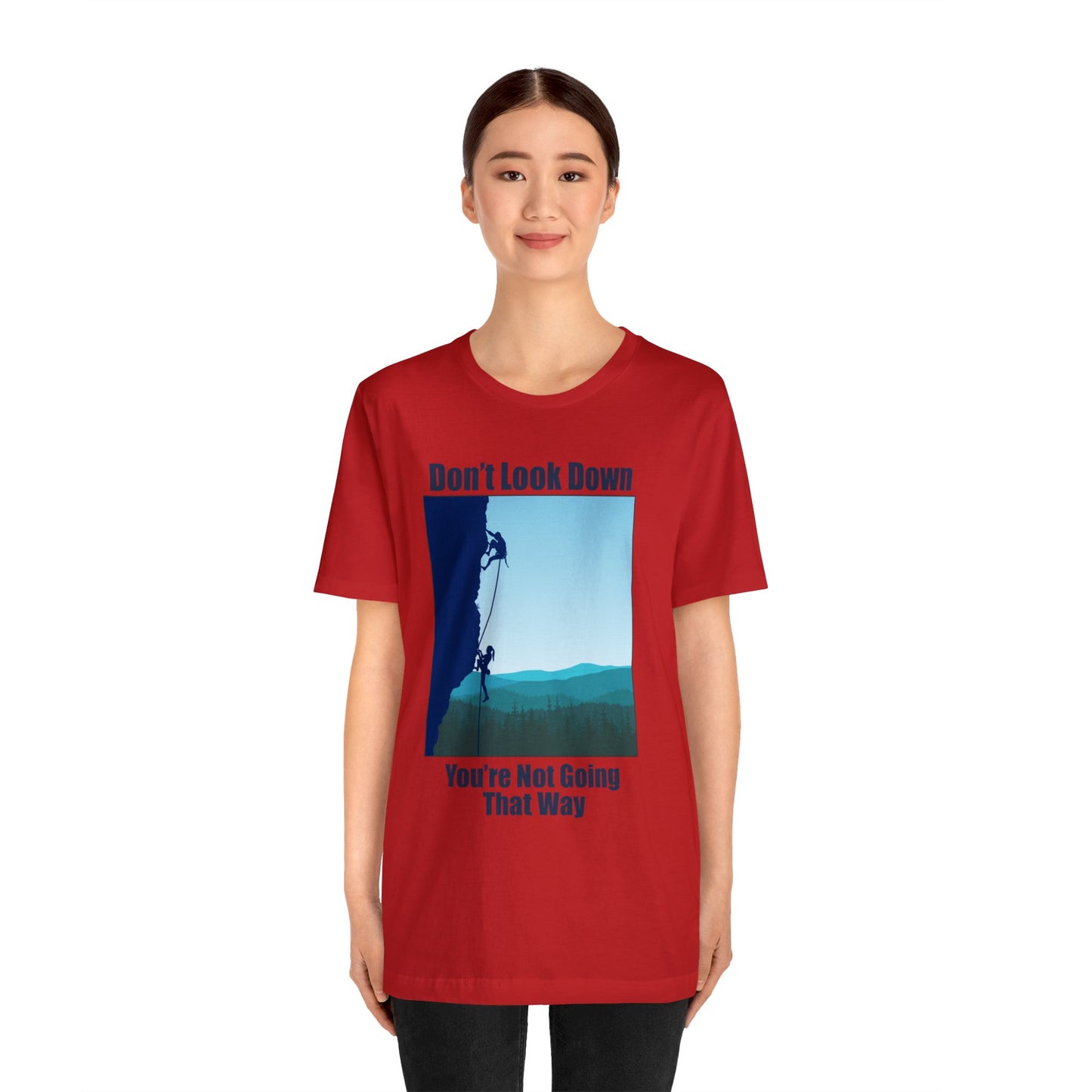 Don't Look Down Short Sleeve Tee Light