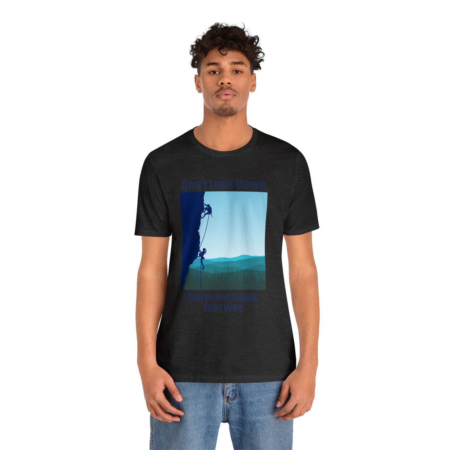Don't Look Down Short Sleeve Tee Light
