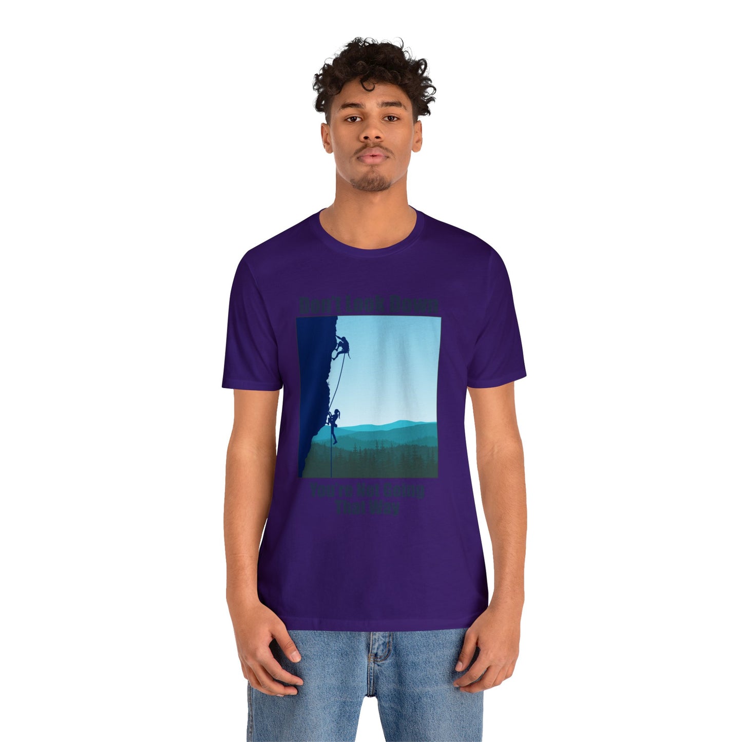Don't Look Down Short Sleeve Tee Light