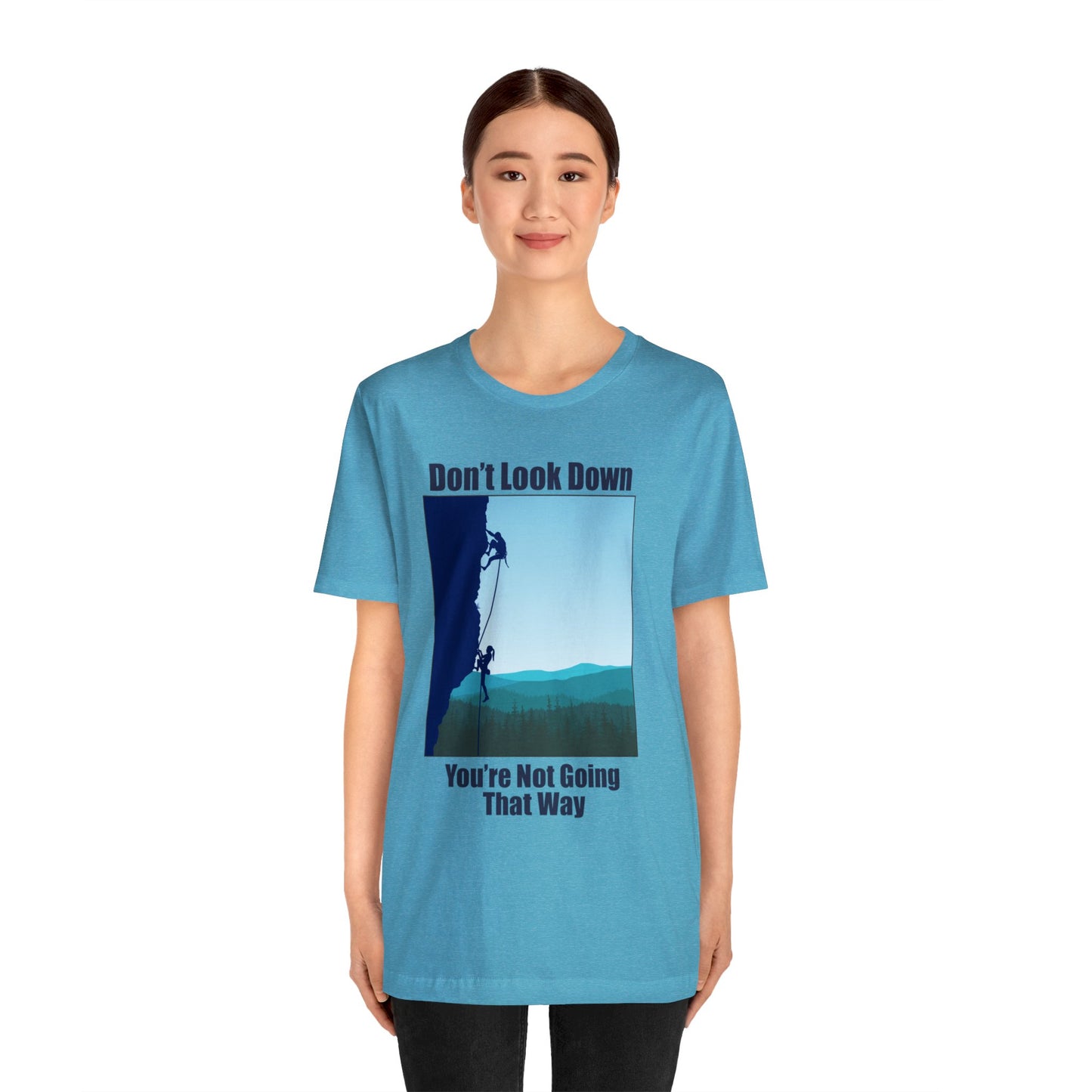 Don't Look Down Short Sleeve Tee Light