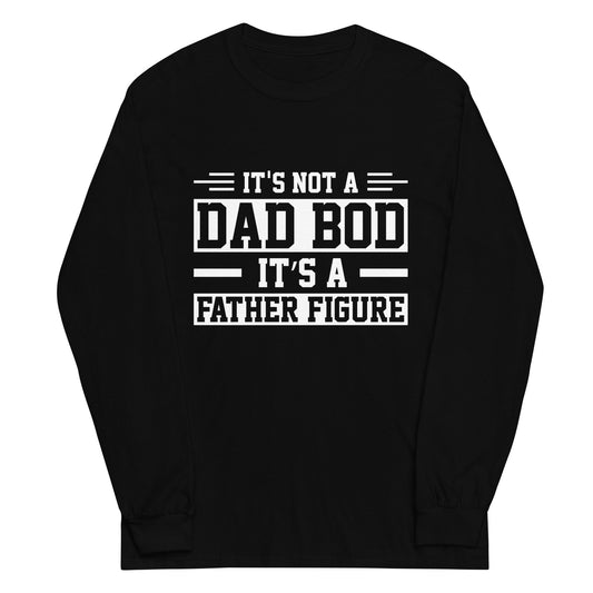 Dad Bod Men’s Long Sleeve Shirt Dark
