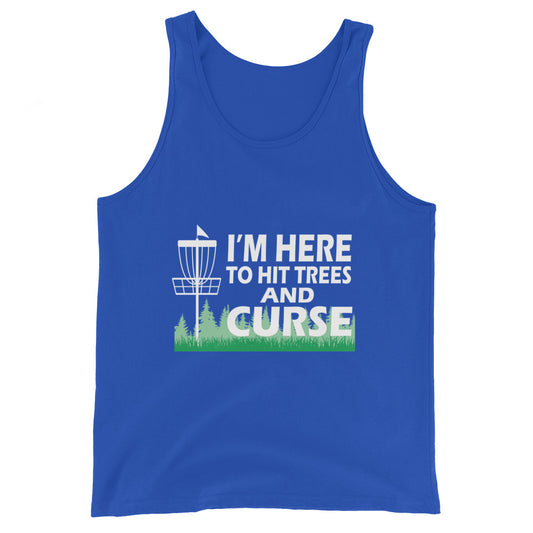 Hit Trees and Curse Tank Top Dark