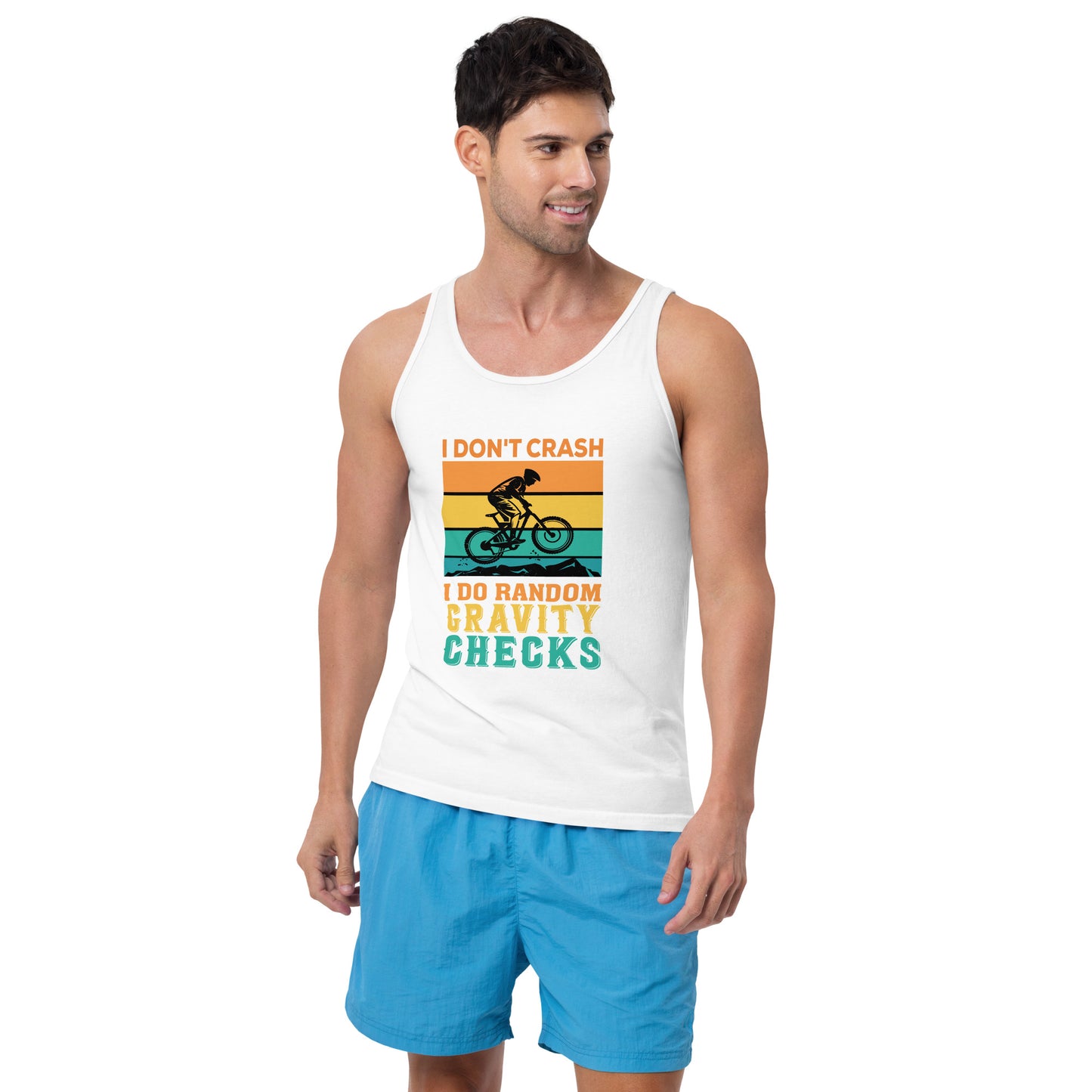 I Don't Crash Tank Top Light