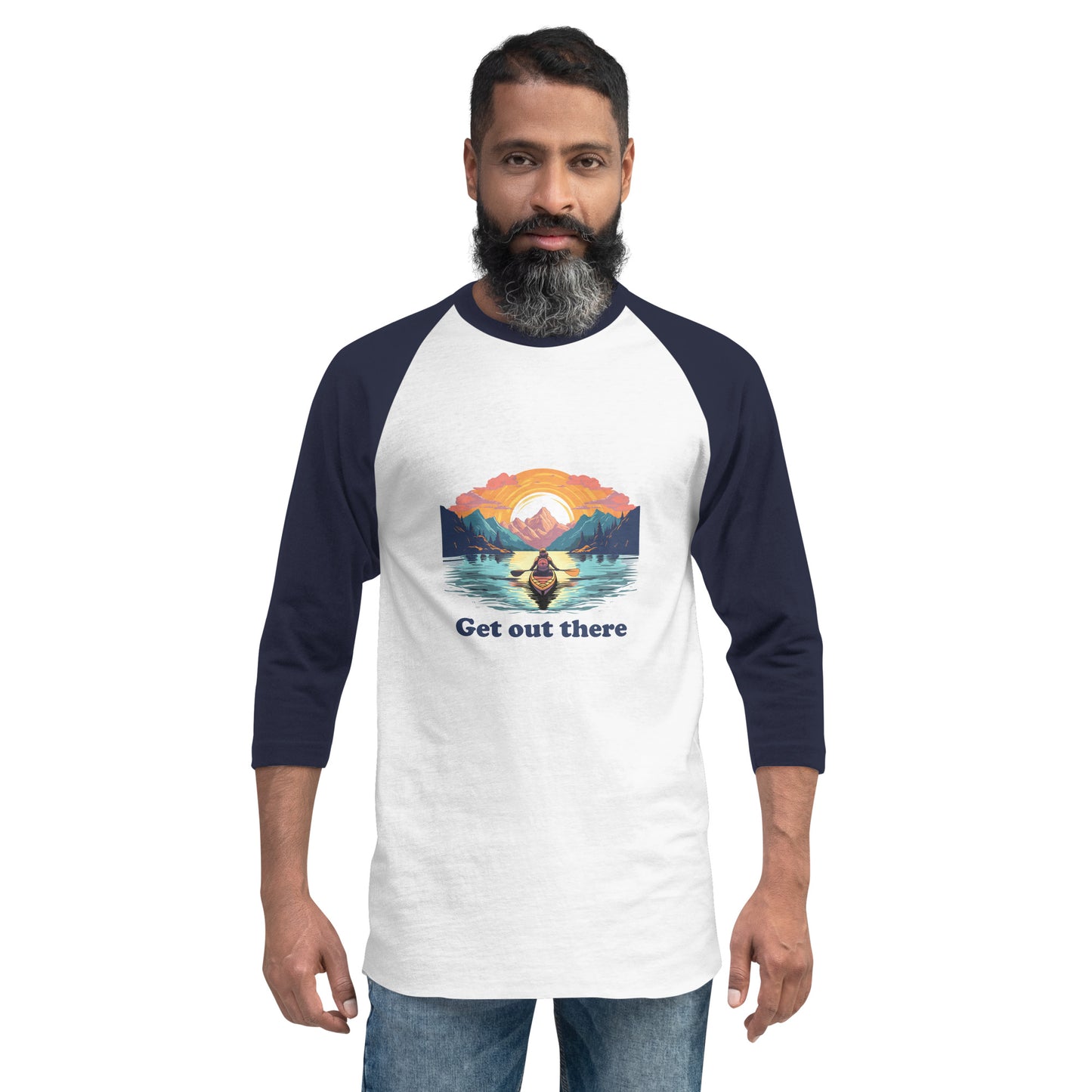 Kayak GOT 3/4 sleeve raglan shirt Light
