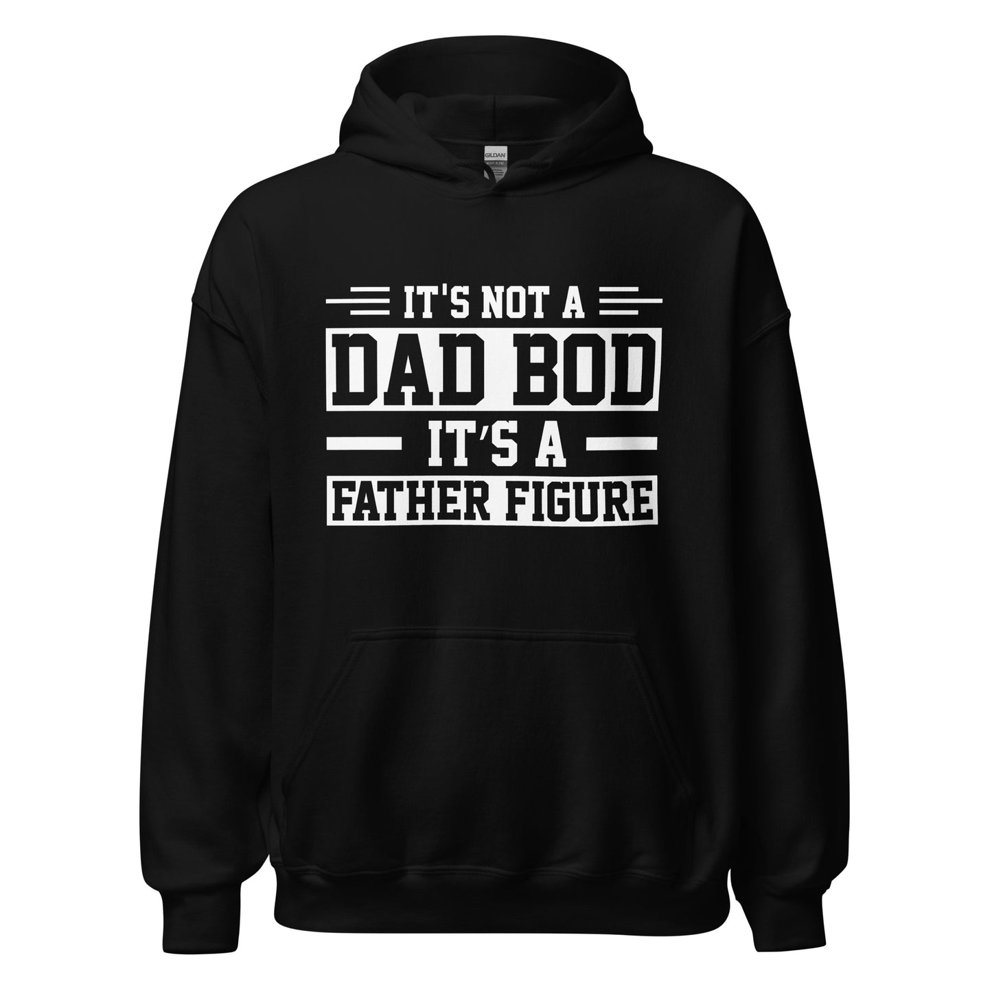 Dad Bod Men's Hoodie Dark