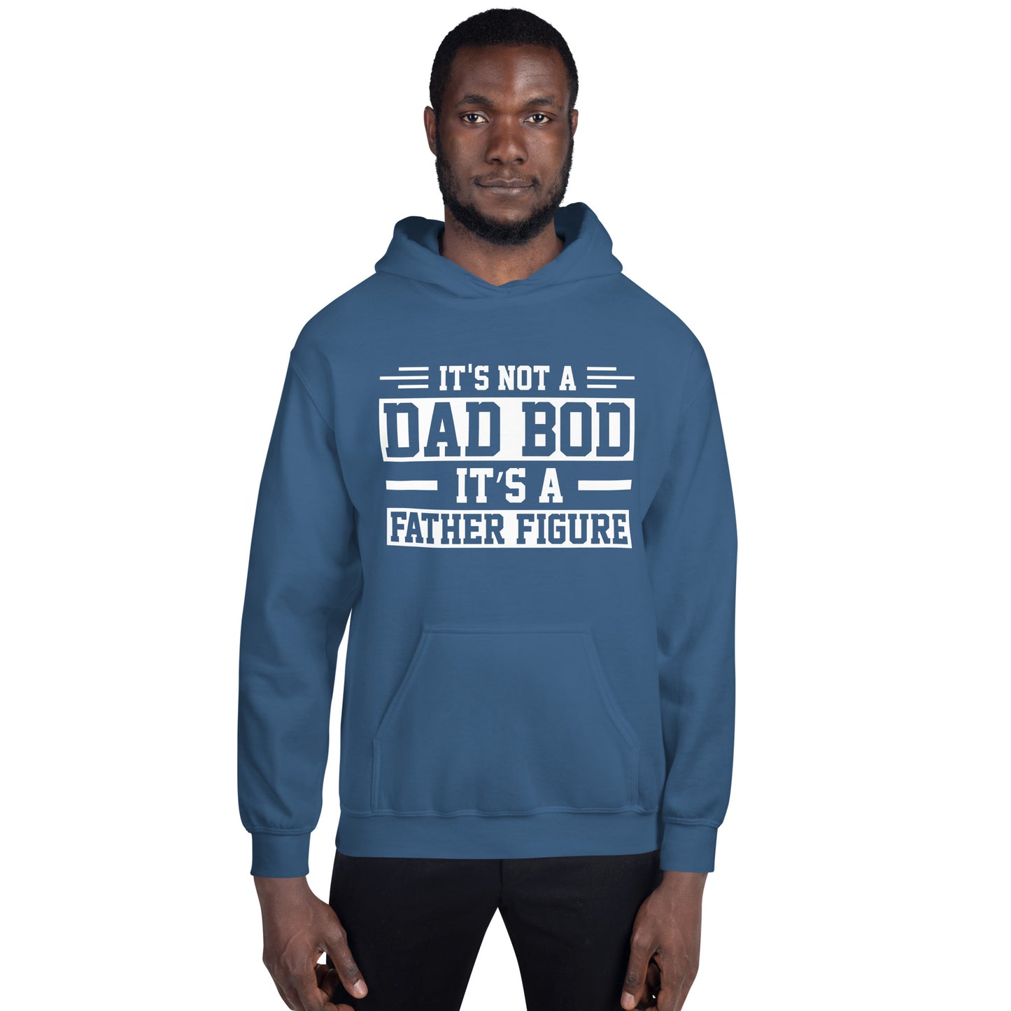 Dad Bod Men's Hoodie Dark