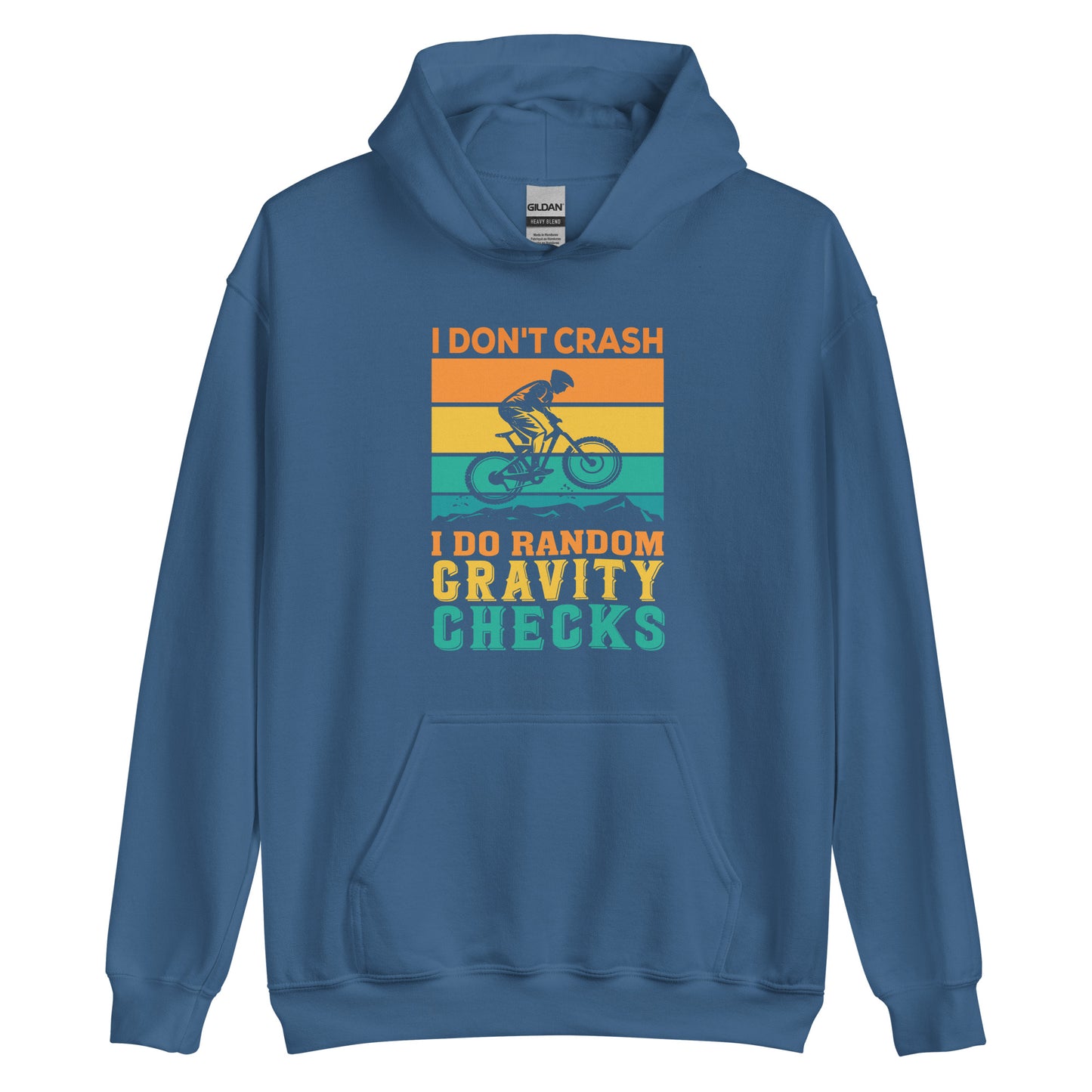 I Don't Crash Hoodie Dark