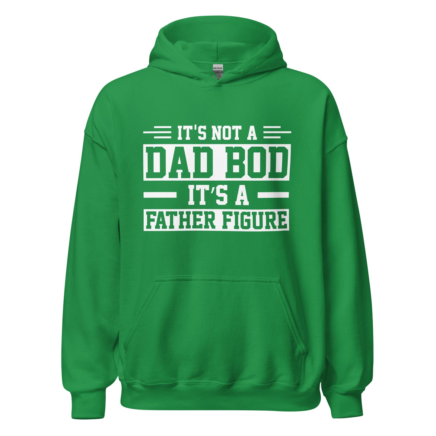 Dad Bod Men's Hoodie Dark