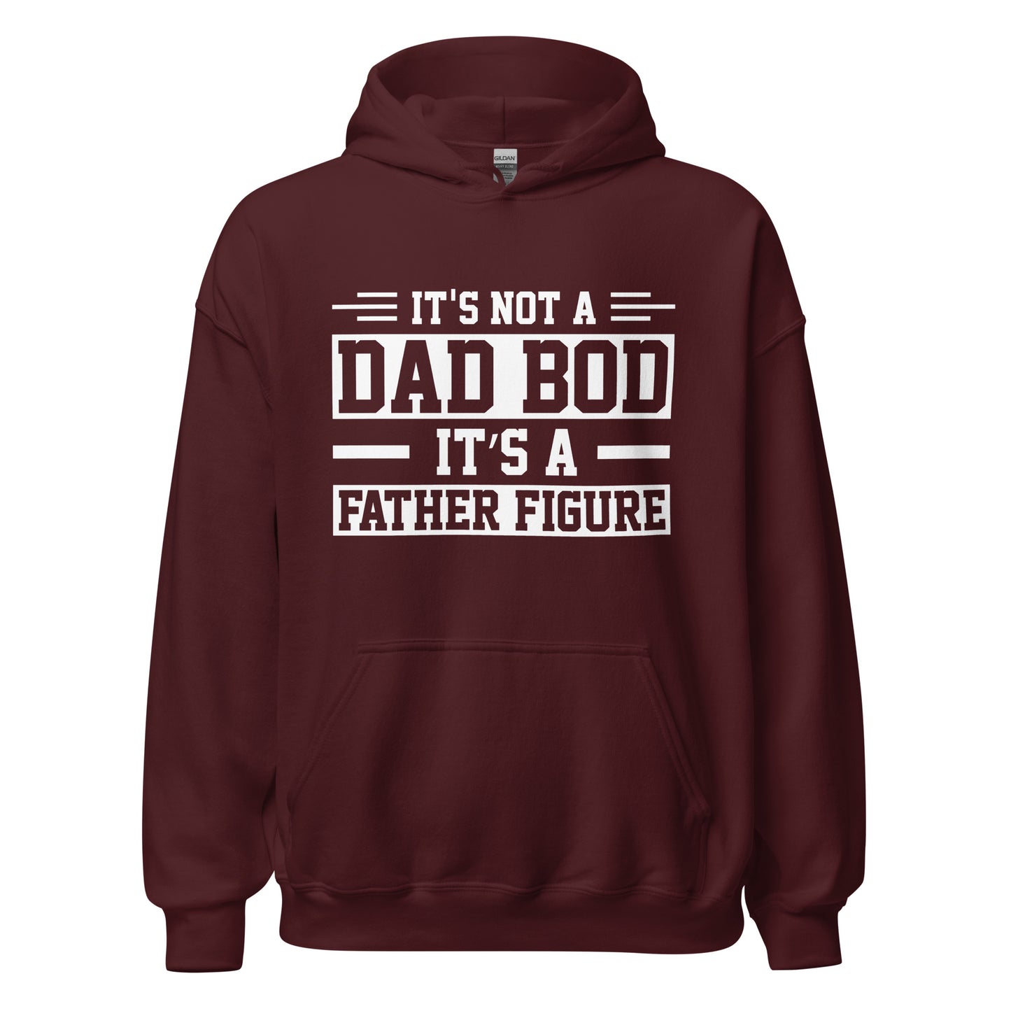 Dad Bod Men's Hoodie Dark