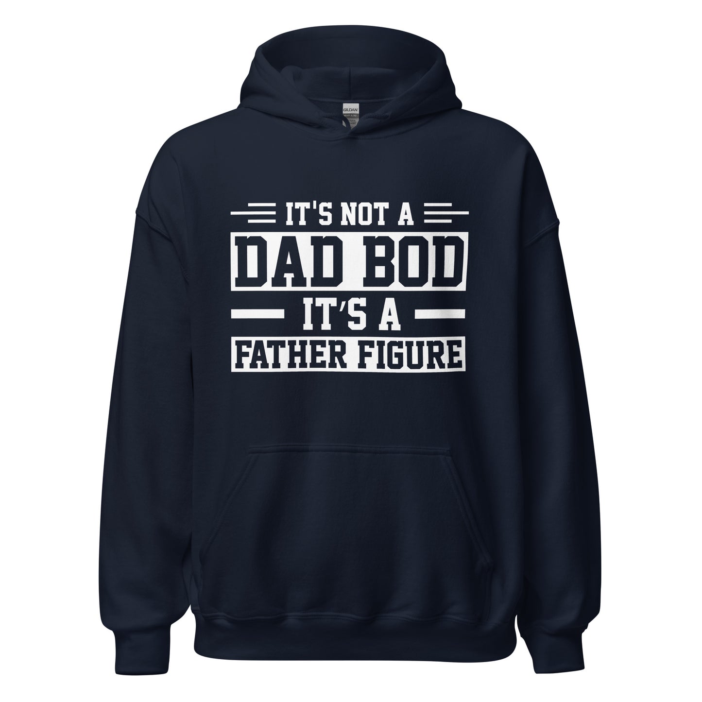 Dad Bod Men's Hoodie Dark