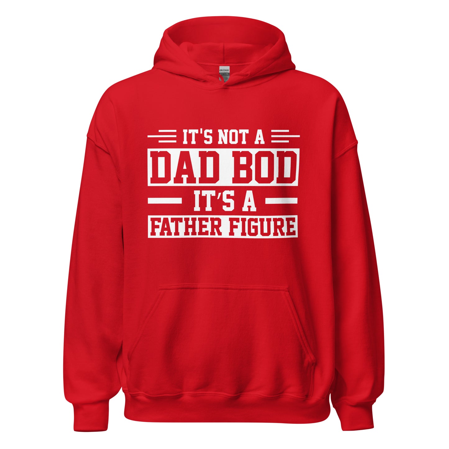 Dad Bod Men's Hoodie Dark