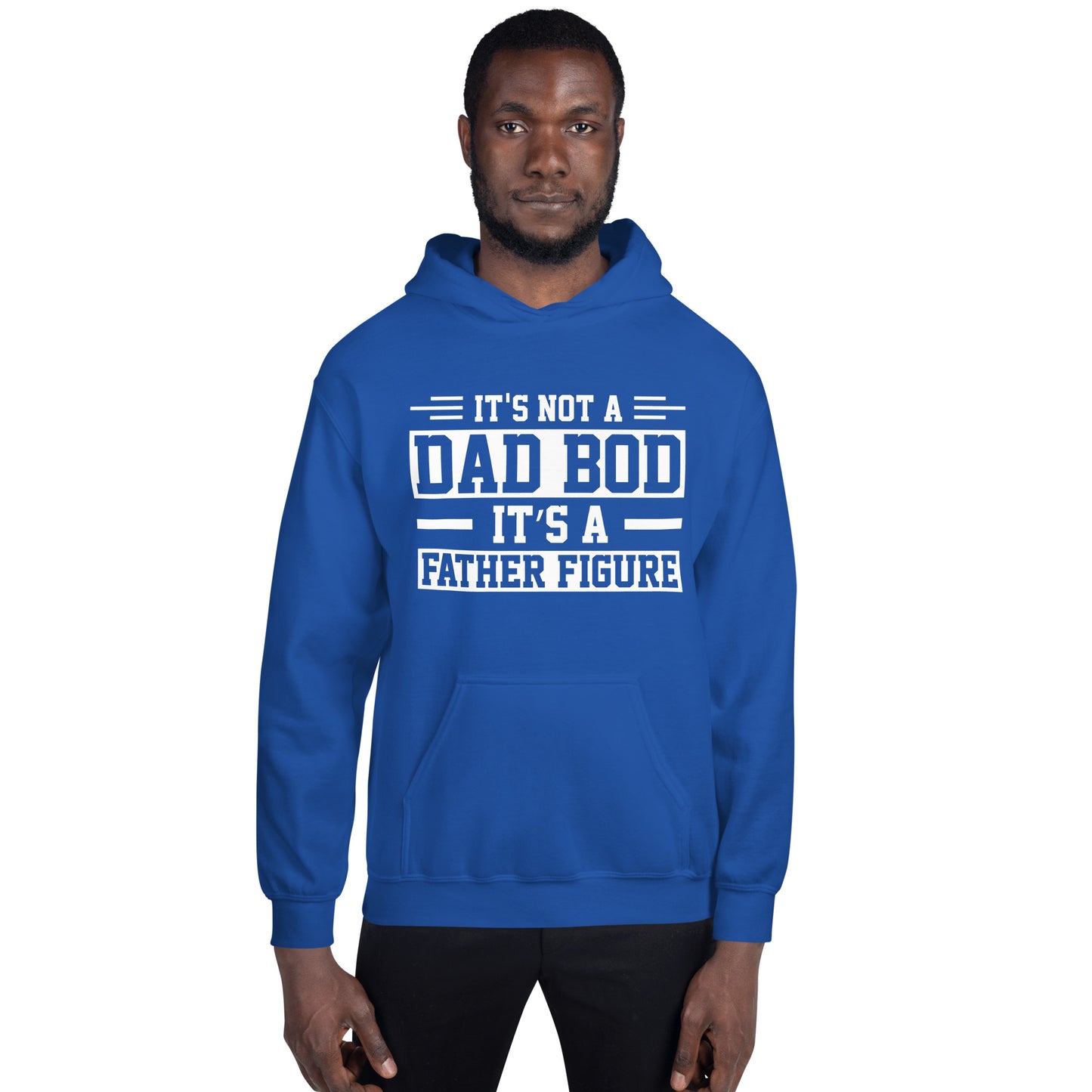 Dad Bod Men's Hoodie Dark