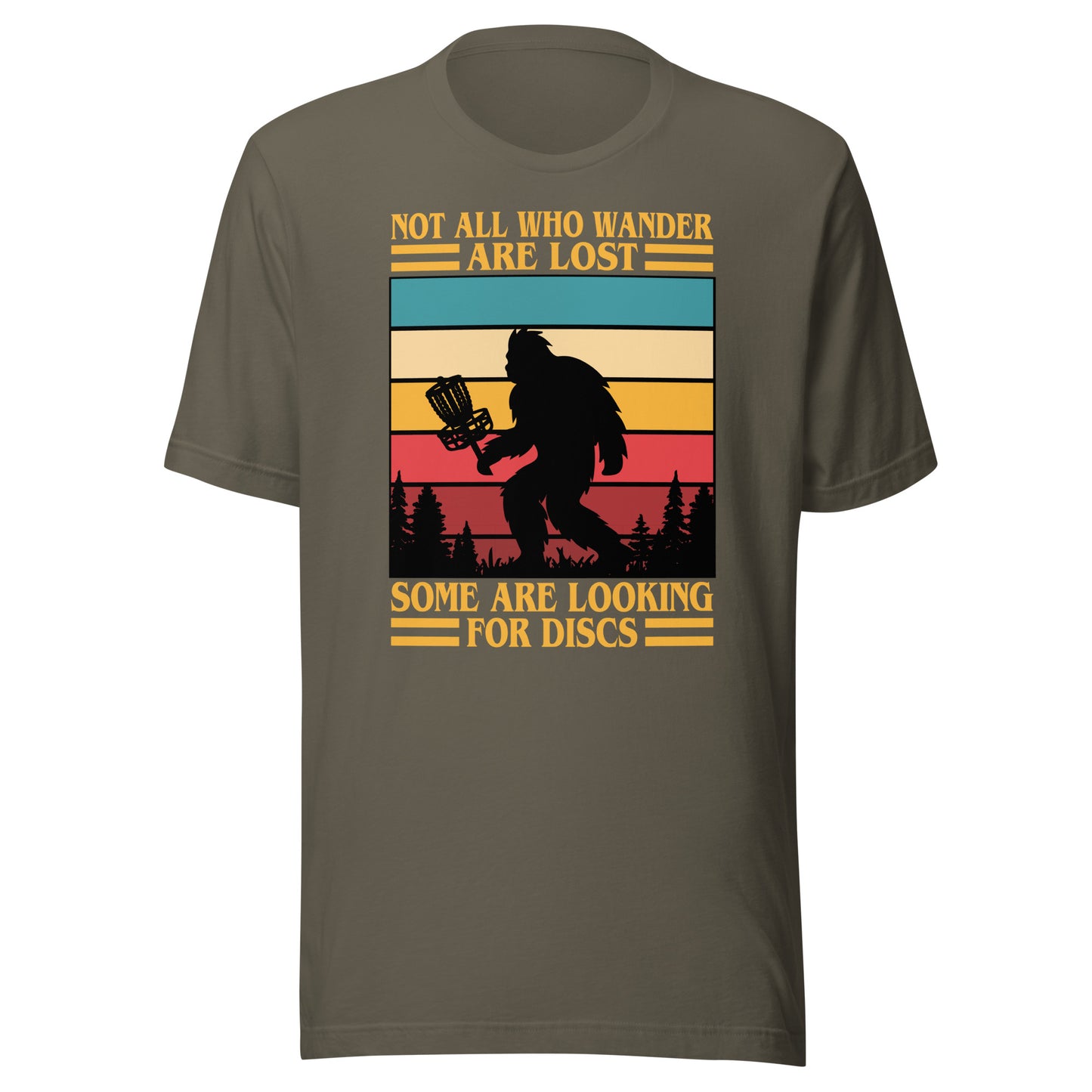 Looking For Disks Unisex t-shirt Dark