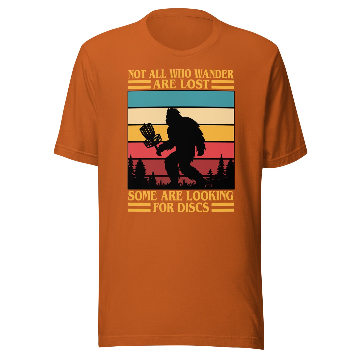 Looking For Disks Unisex t-shirt Dark