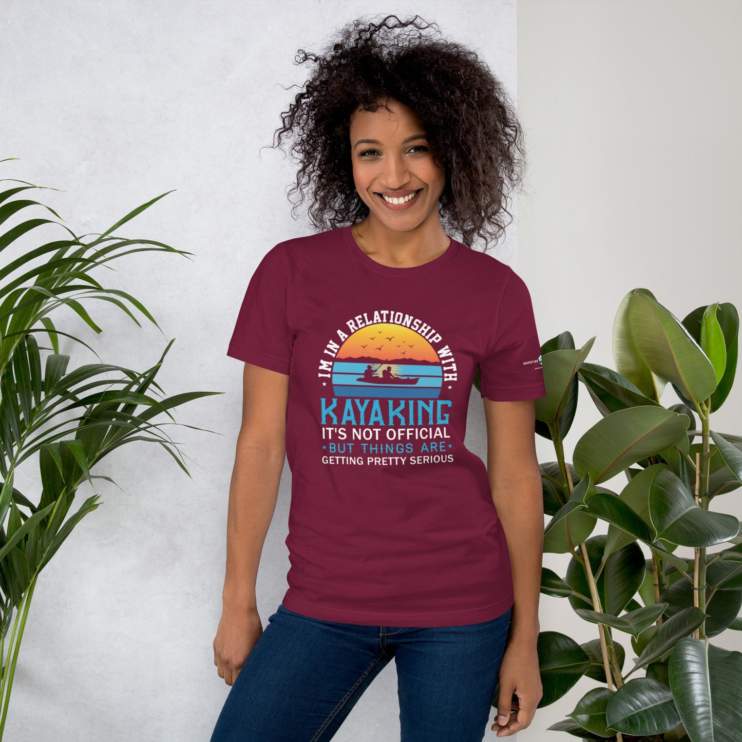 Kayaking Relationship Unisex t-shirt