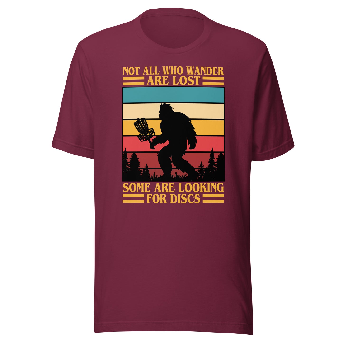 Looking For Disks Unisex t-shirt Dark