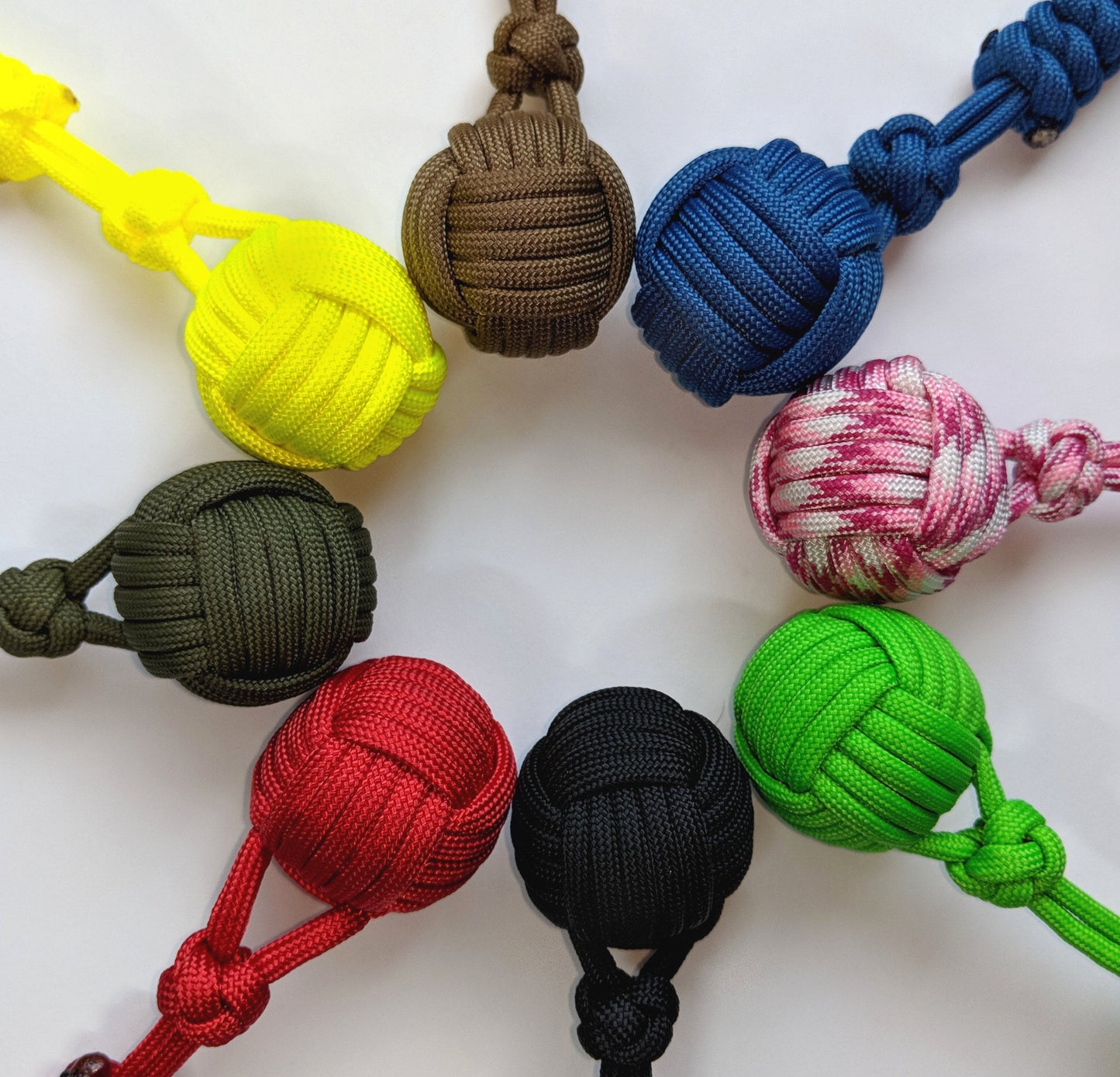 Monkey Fist Key Chain (1.4" head)