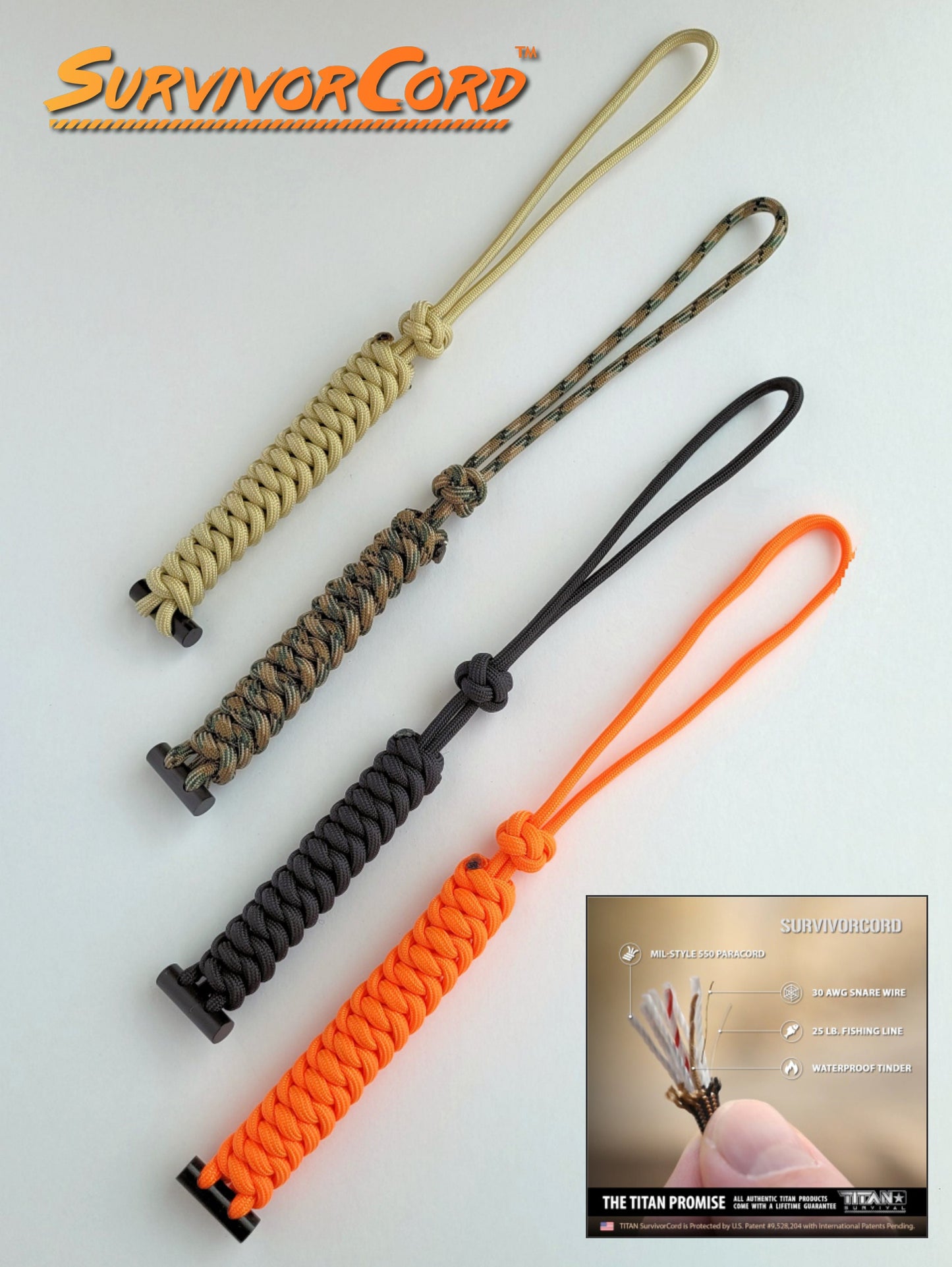 Paracord Knife Lanyard