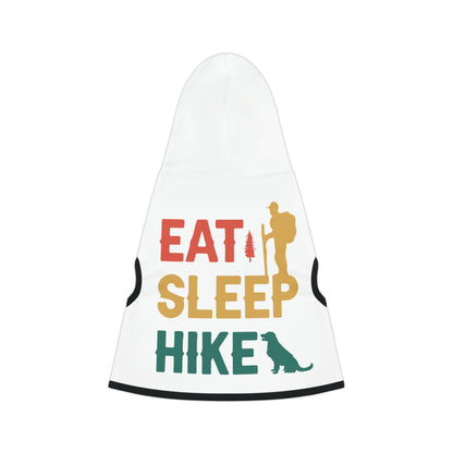 Eat Sleep Hike Pet Hoodie