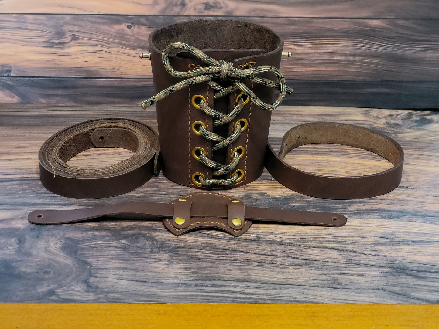 Leather Coffee Cup Carrier Hiking Boots Style Zarf