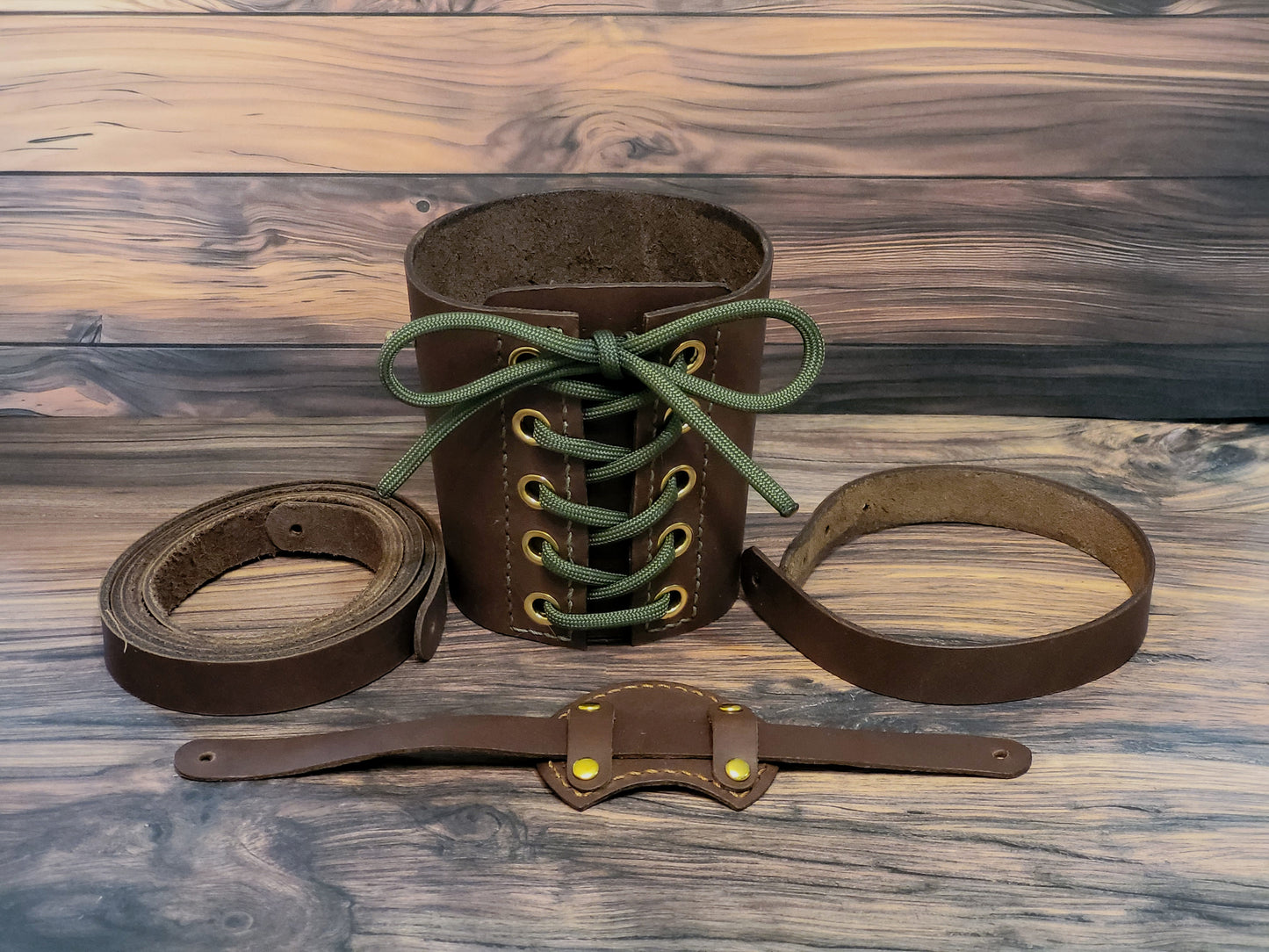 Leather Coffee Cup Carrier Hiking Boots Style Zarf