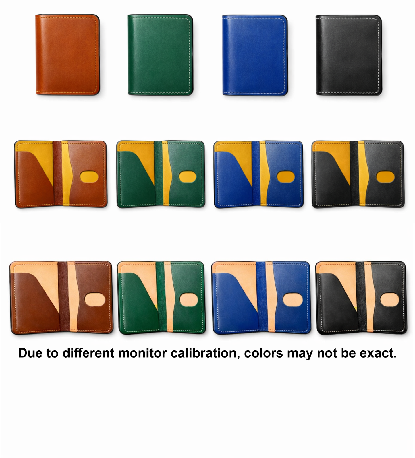 Handmade Buttero Leather Bi‑Fold Wallet — RFID, Walpier Serial Tag, Minimalist Men’s Wallet, Gift‑Ready Packaging