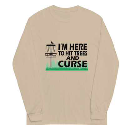 Hit Trees and Curse Long Sleeve Shirt Light