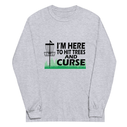 Hit Trees and Curse Long Sleeve Shirt Light