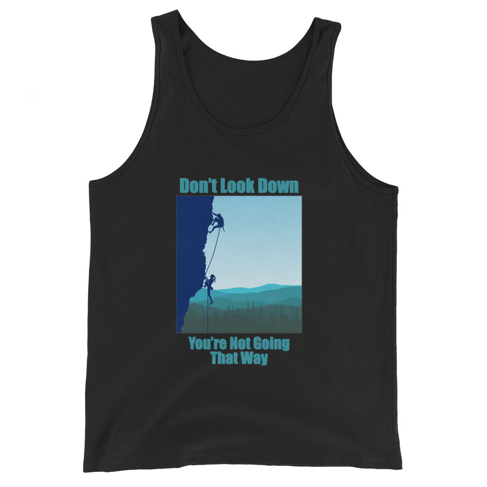 Don't Look Down Rock Climbing Tank Top