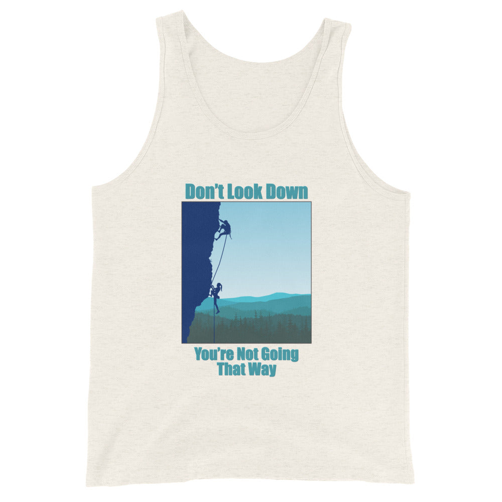 Don't Look Down Rock Climbing Tank Top