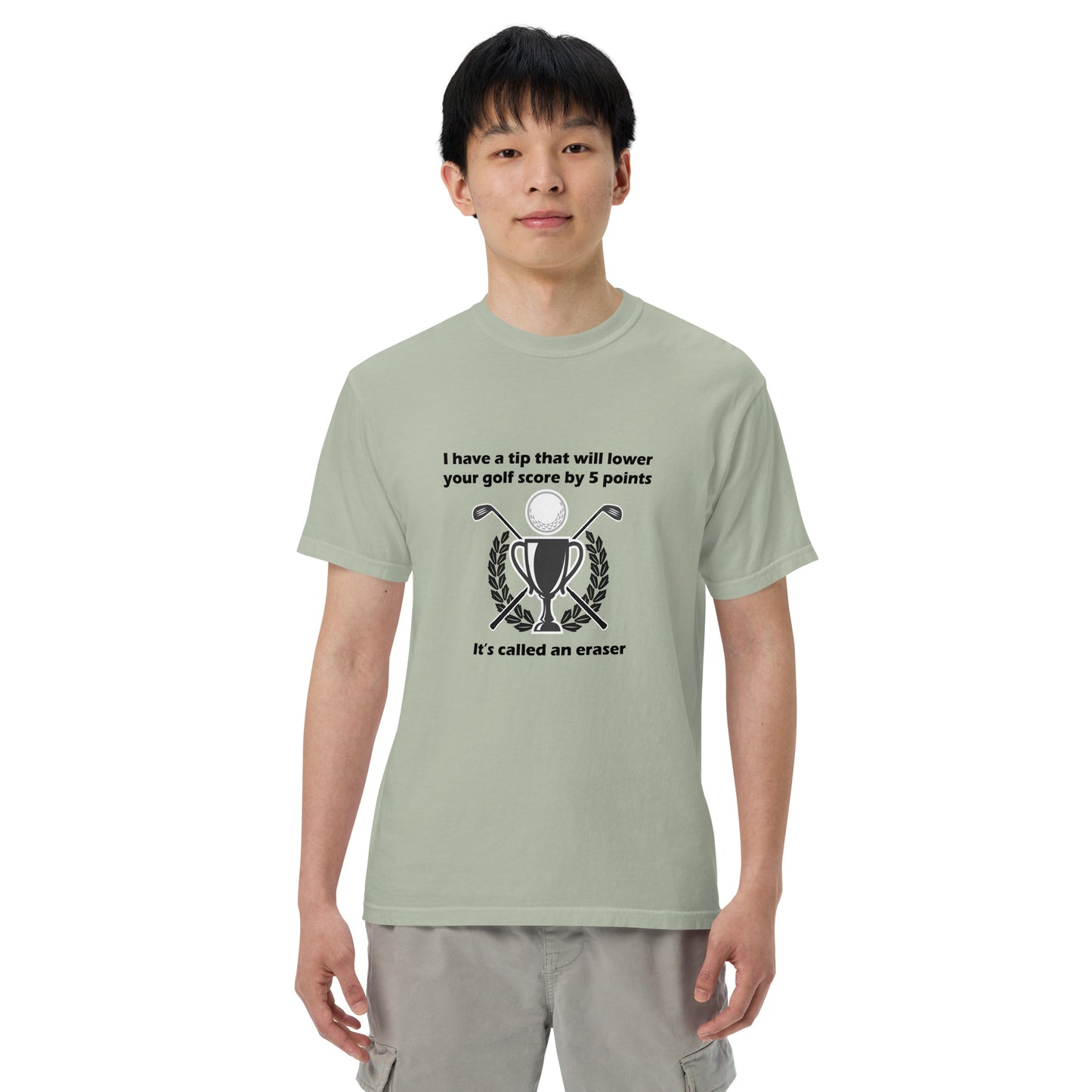 Golf Tip unisex garment-dyed heavyweight t-shirt