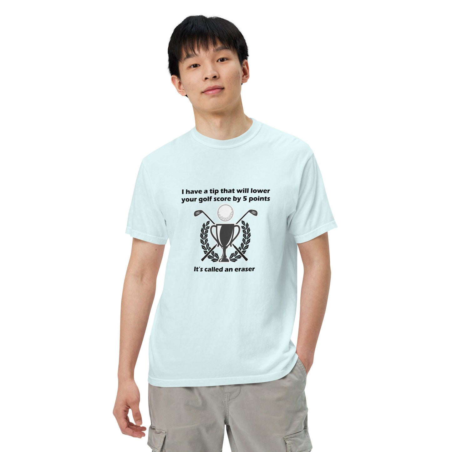 Golf Tip unisex garment-dyed heavyweight t-shirt