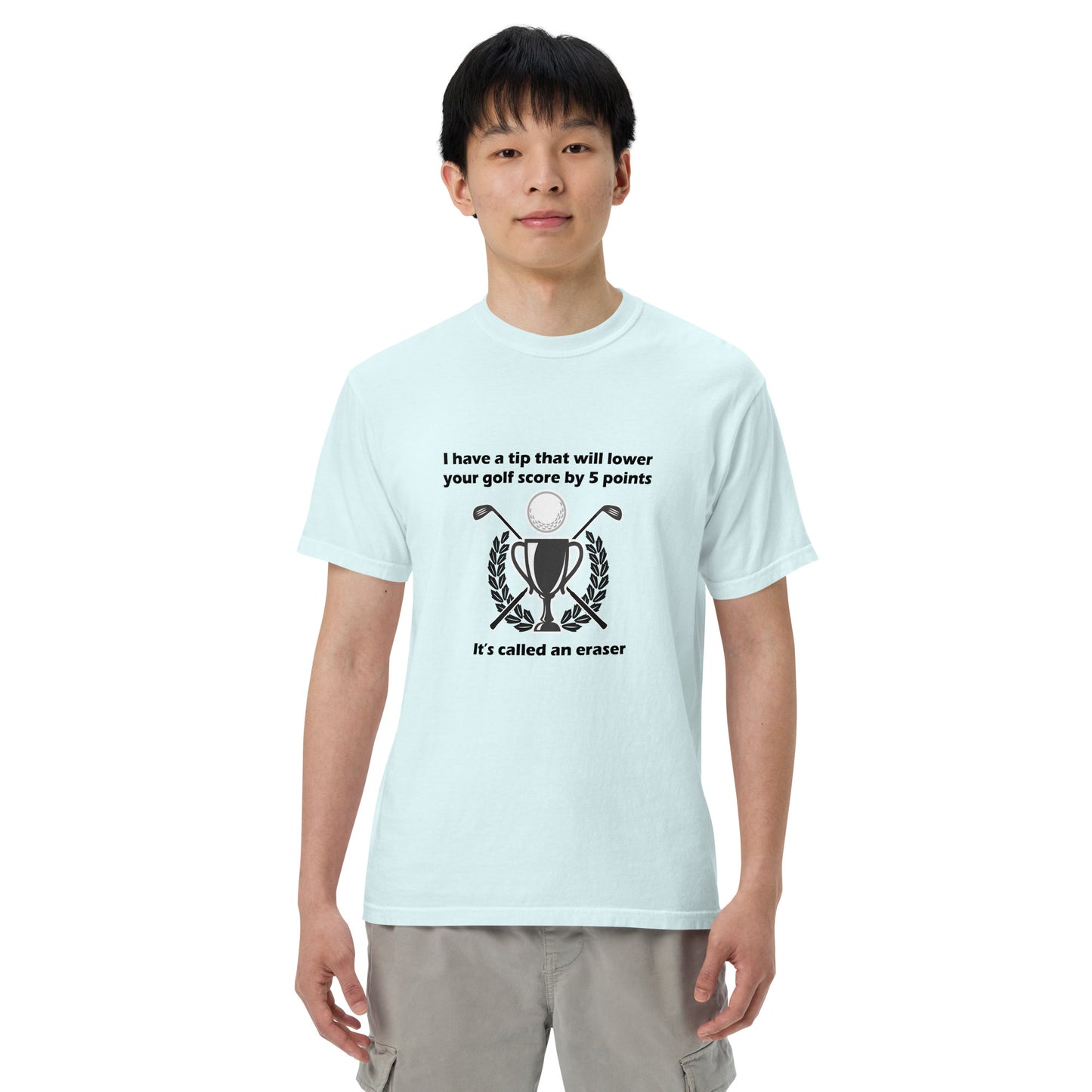 Golf Tip unisex garment-dyed heavyweight t-shirt