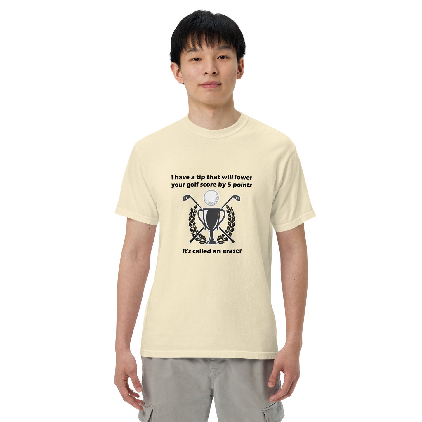 Golf Tip unisex garment-dyed heavyweight t-shirt