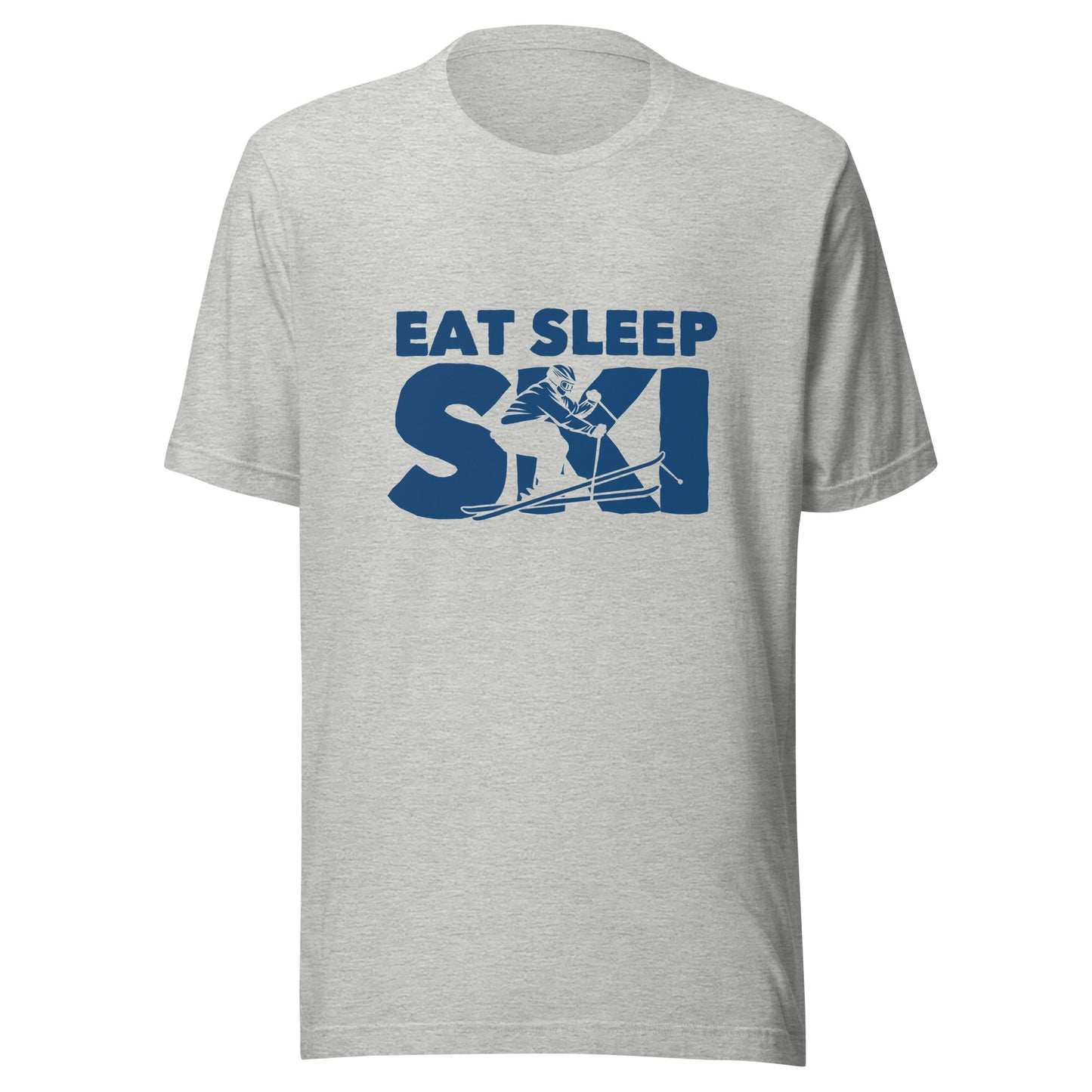 Eat Sleep Ski t-shirt Light