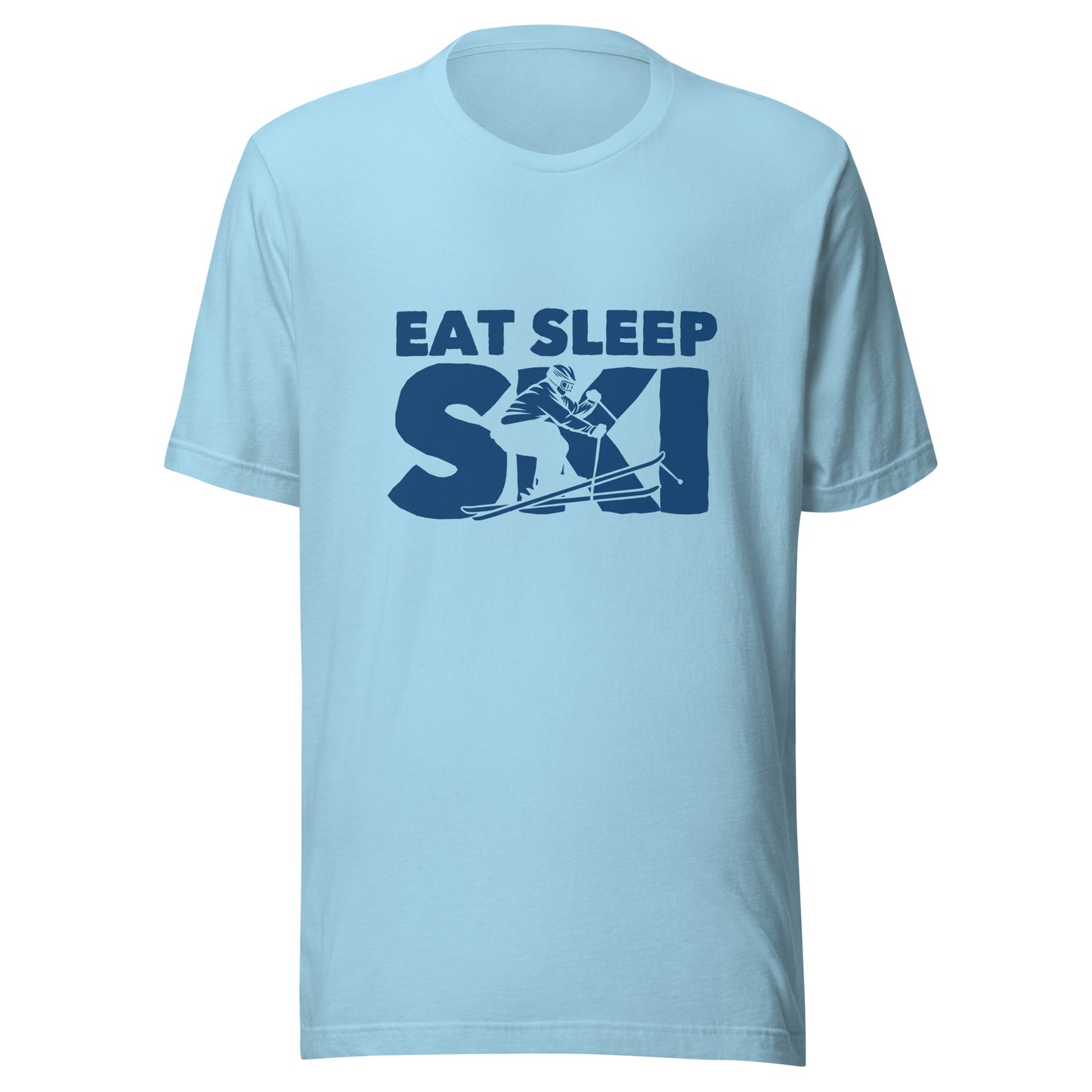 Eat Sleep Ski t-shirt Light